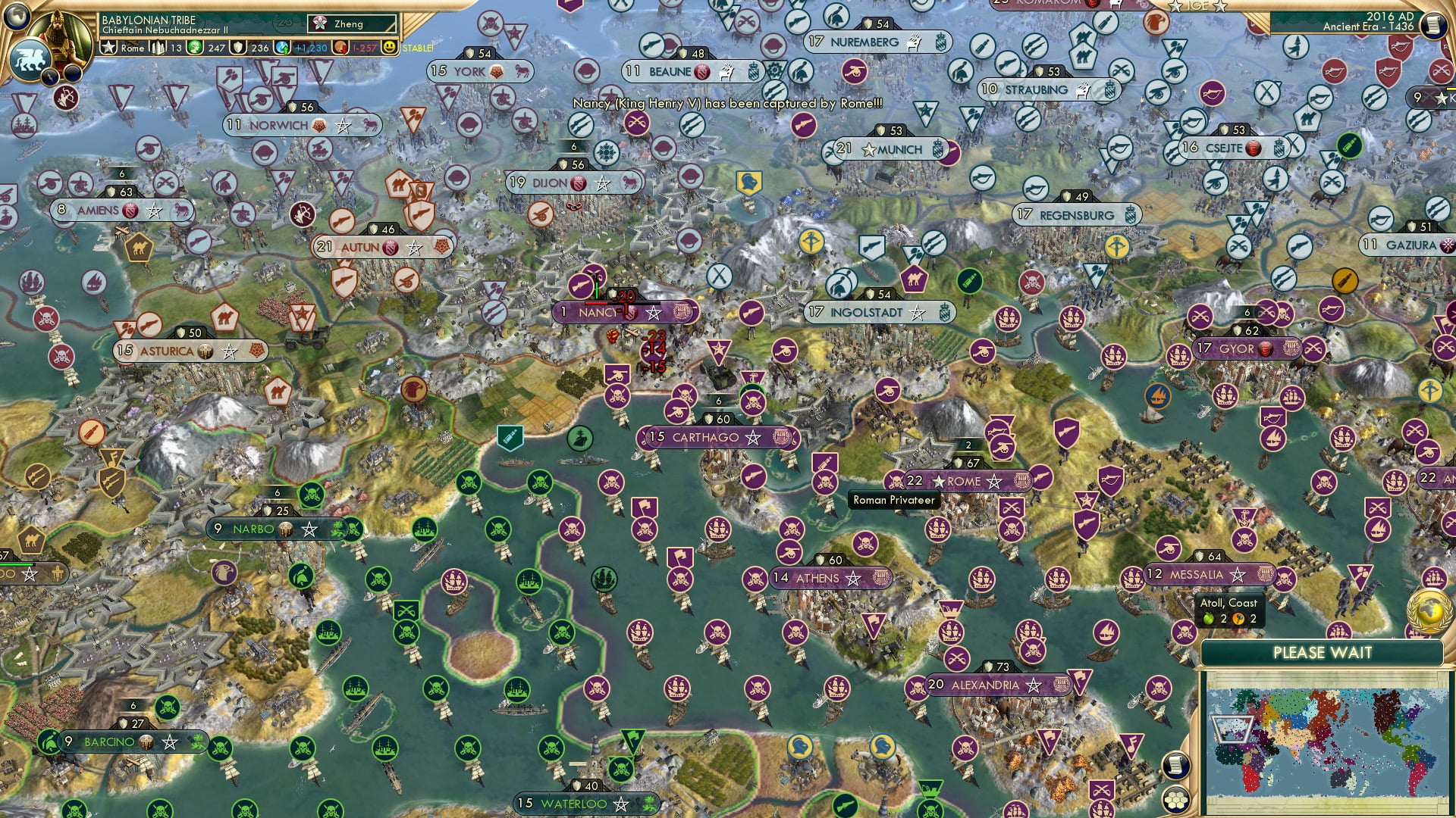 CBR In-Game Screenshot of Not exactly Mare Nostrum