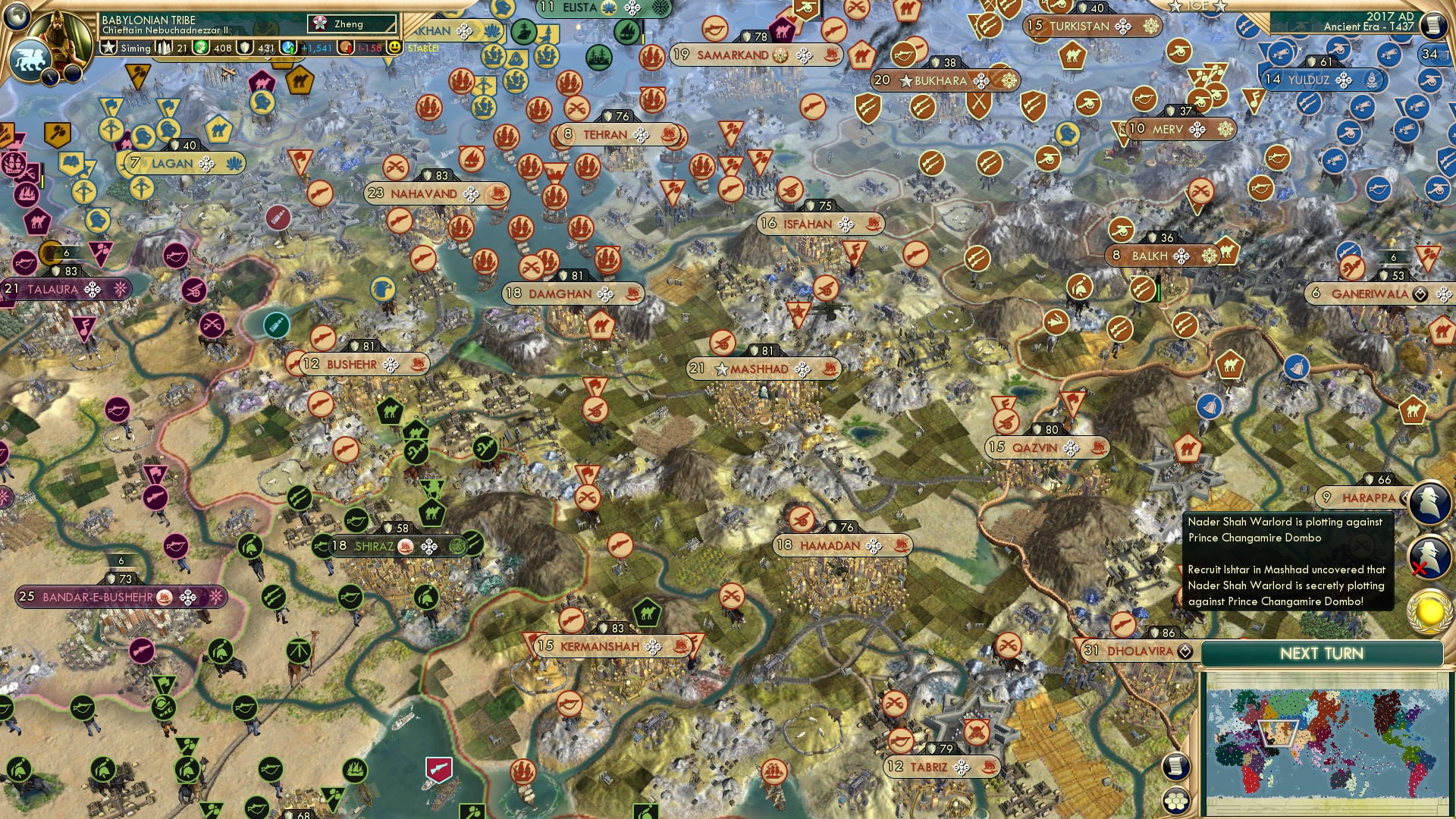 CBR In-Game Screenshot of Behind the Tyrant’s Shoulder