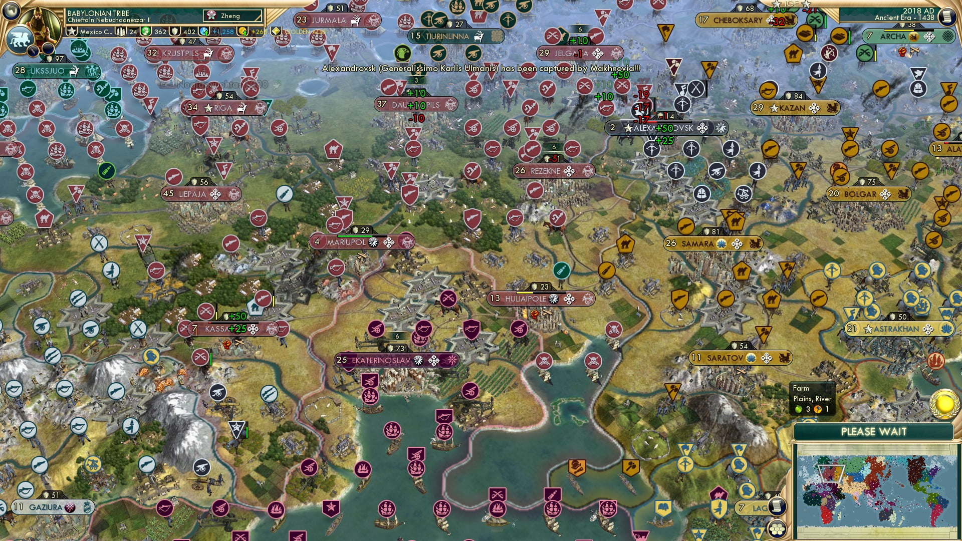 CBR In-Game Screenshot of The Many Escapes of Nestor Makhno