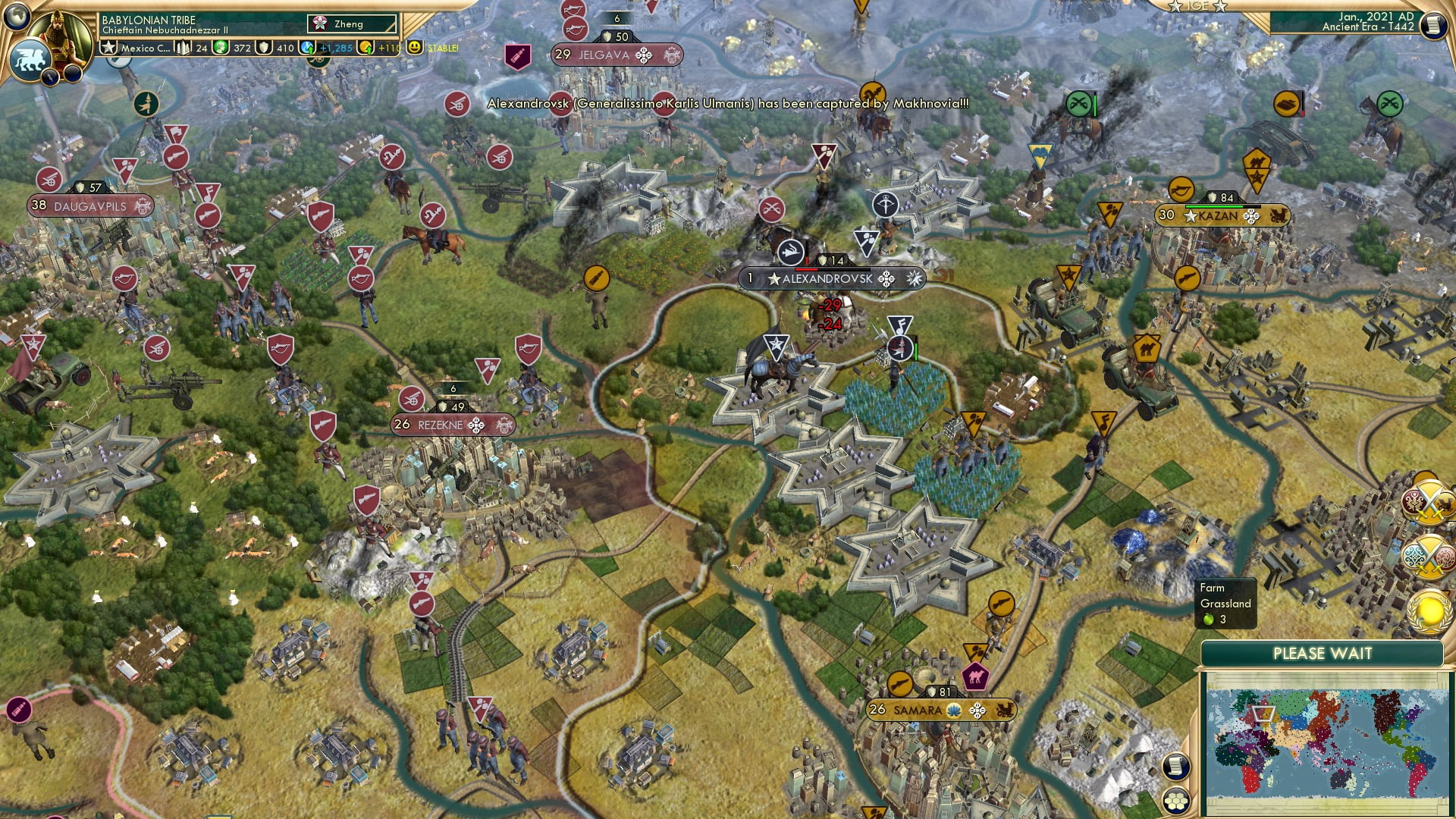 CBR In-Game Screenshot of ‘Death to all who stand in the way of freedom for the working people’