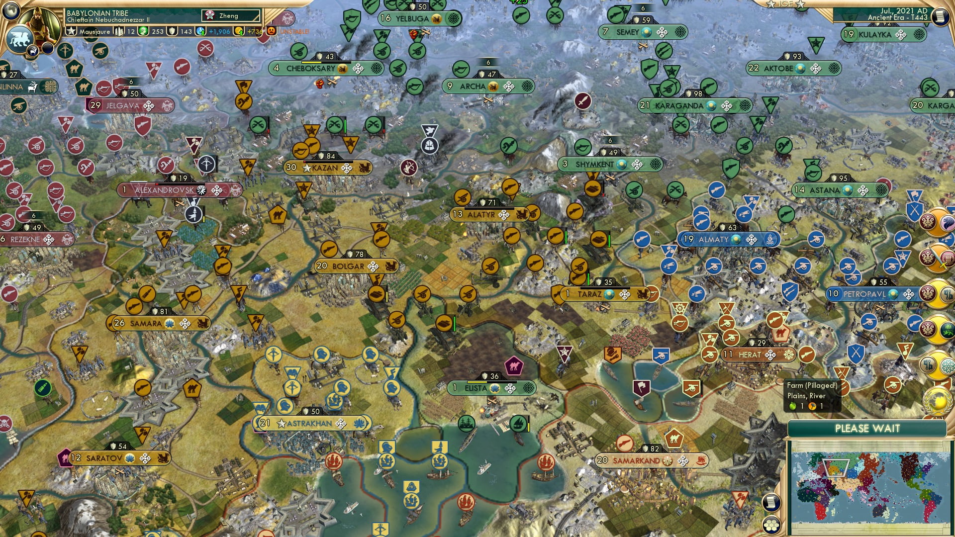 CBR In-Game Screenshot of The Selkup Squeeze