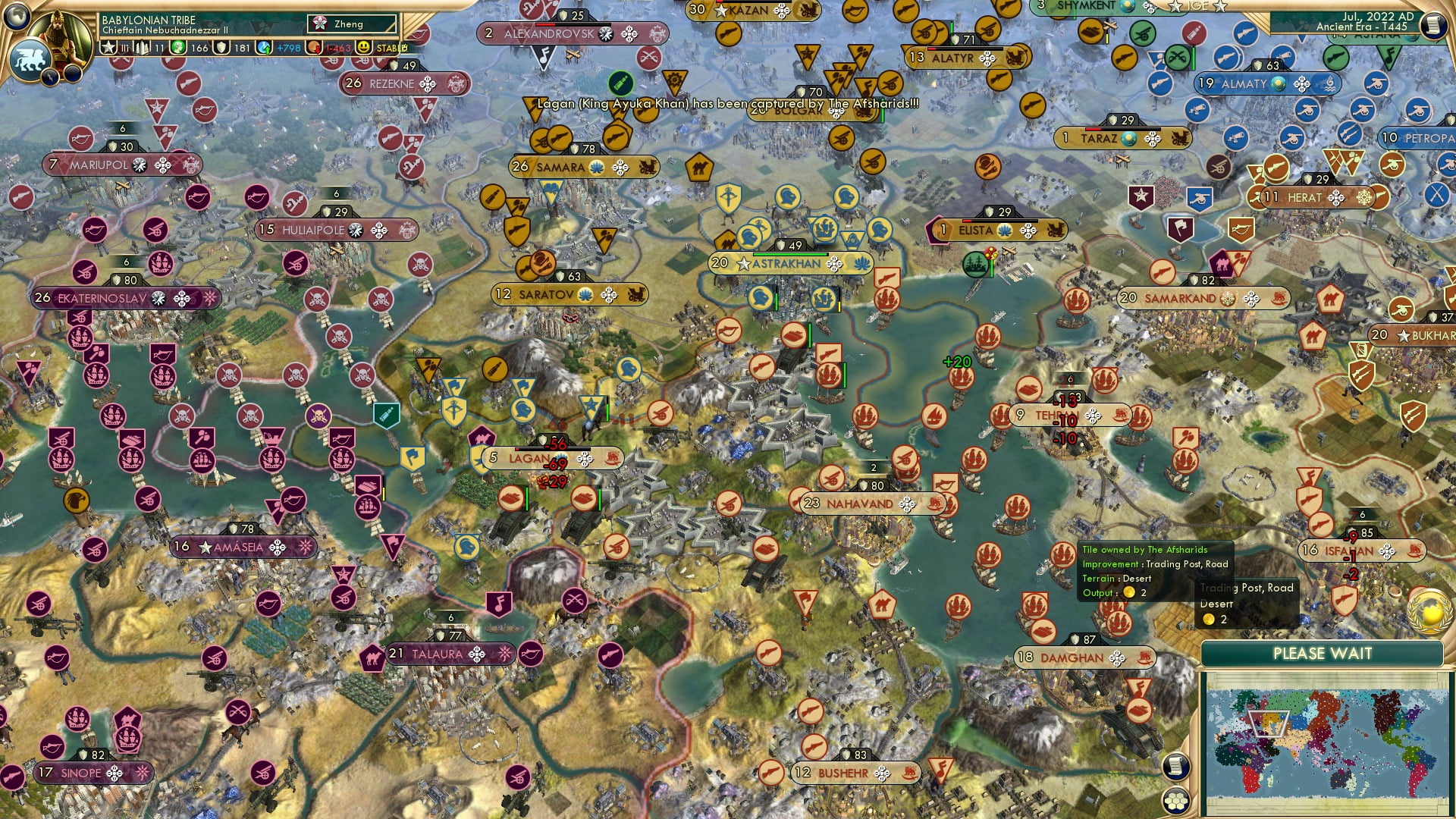 CBR In-Game Screenshot of The Death of Geography