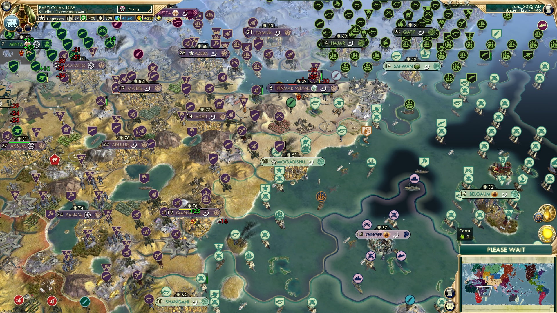 CBR In-Game Screenshot of Battles and Bombs