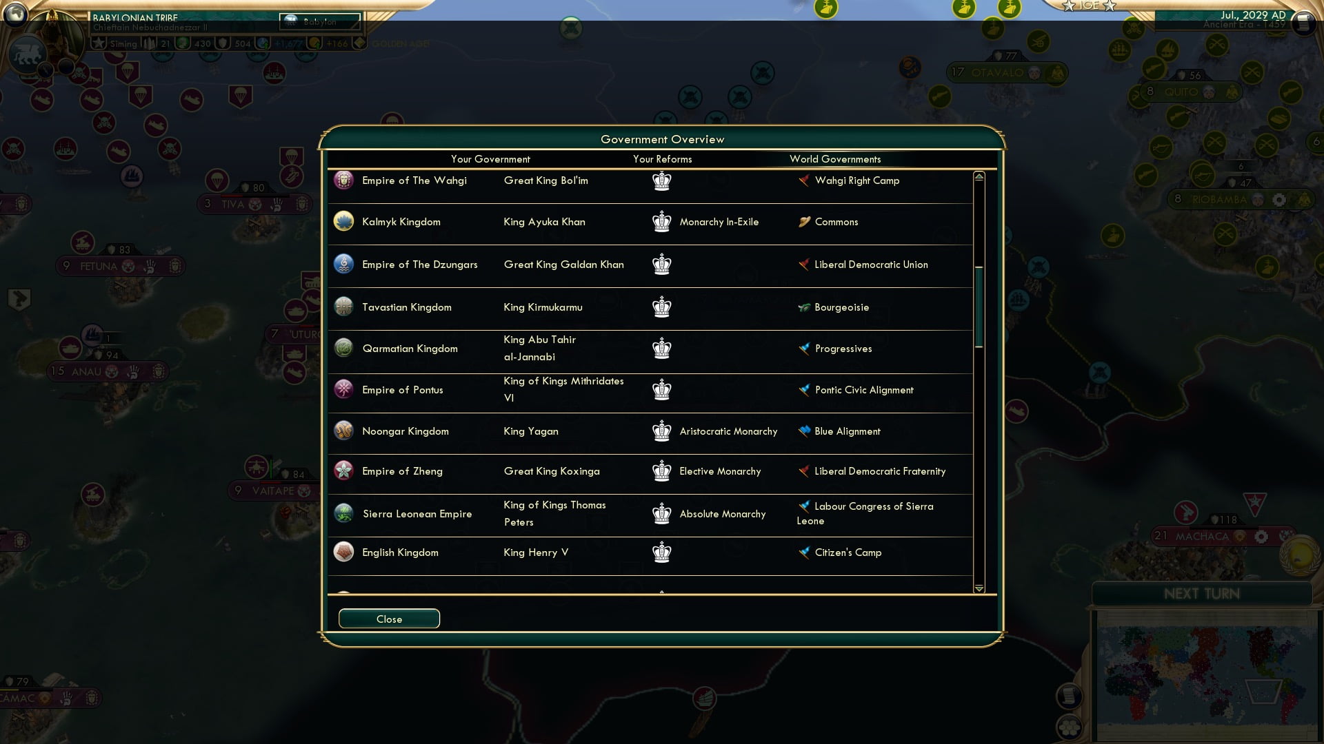 CBR In-Game Screenshot