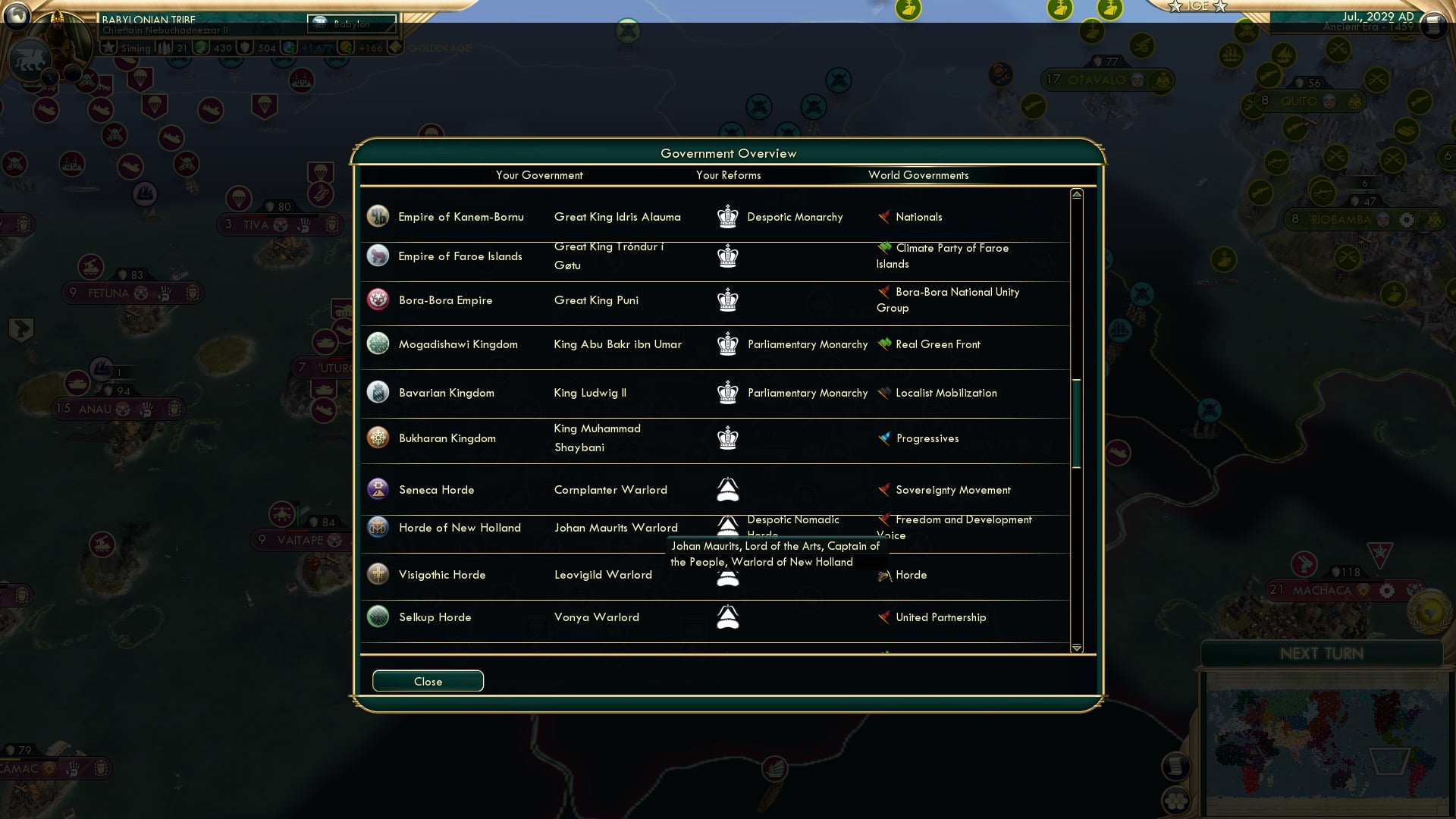 CBR In-Game Screenshot