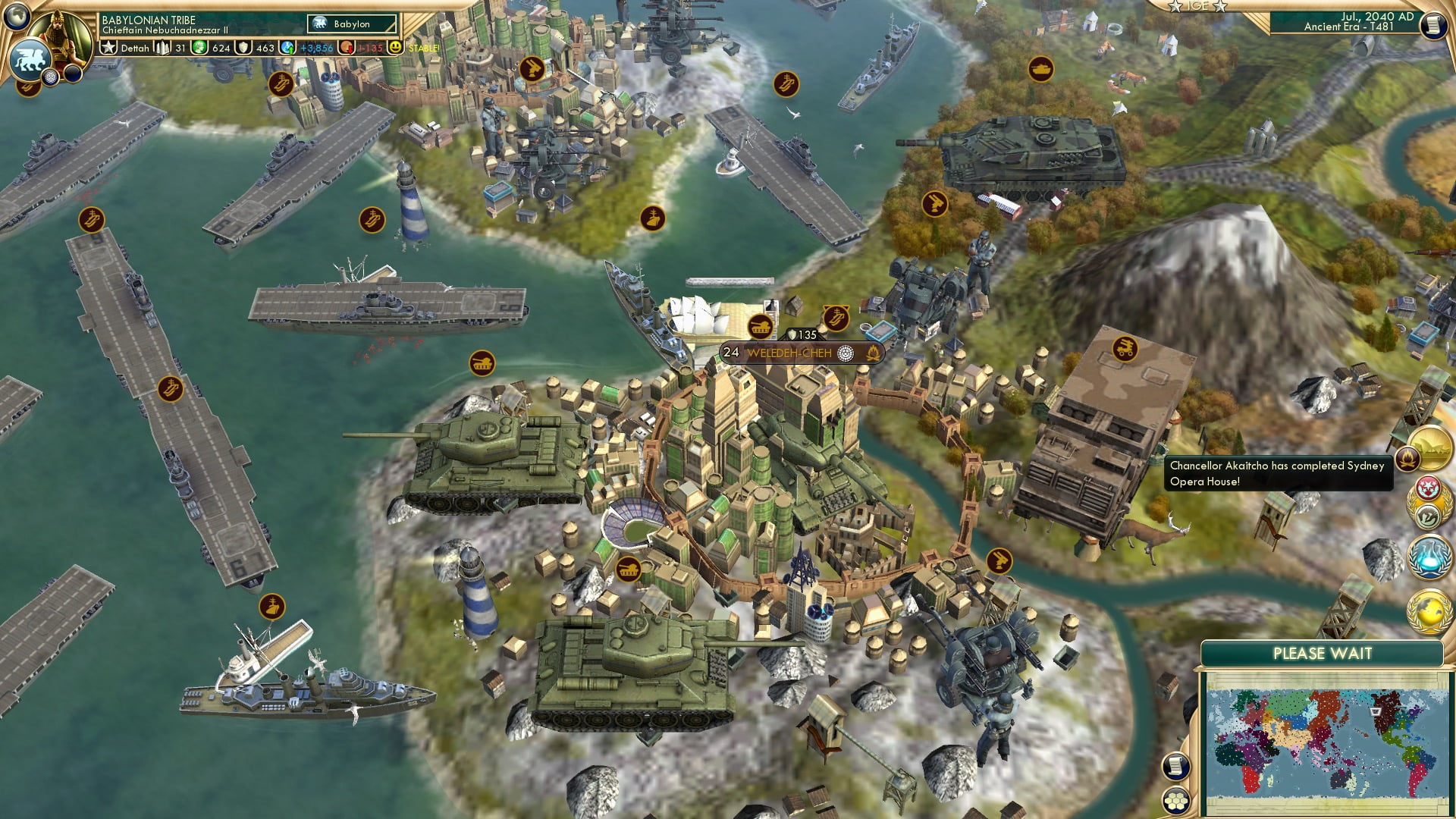 CBR In-Game Screenshot of Monuments to Empire