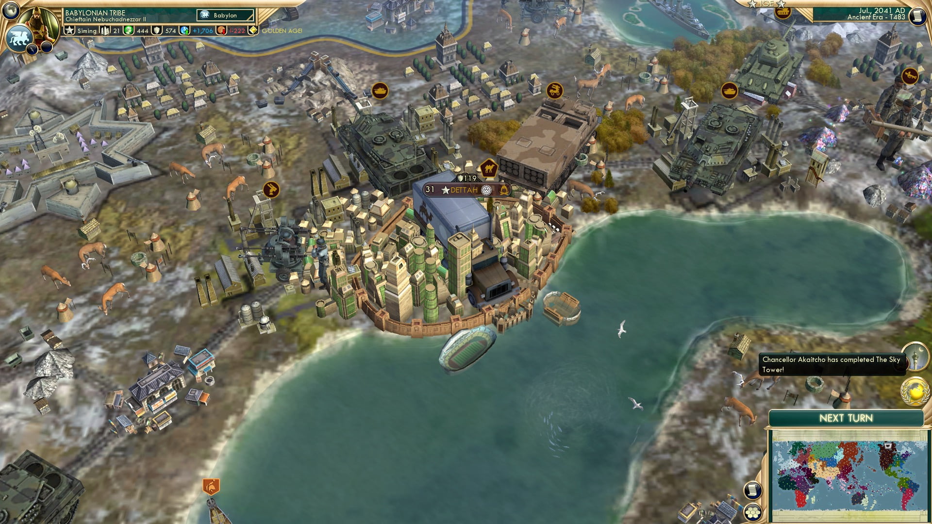 CBR In-Game Screenshot of Monuments to Empire PT2