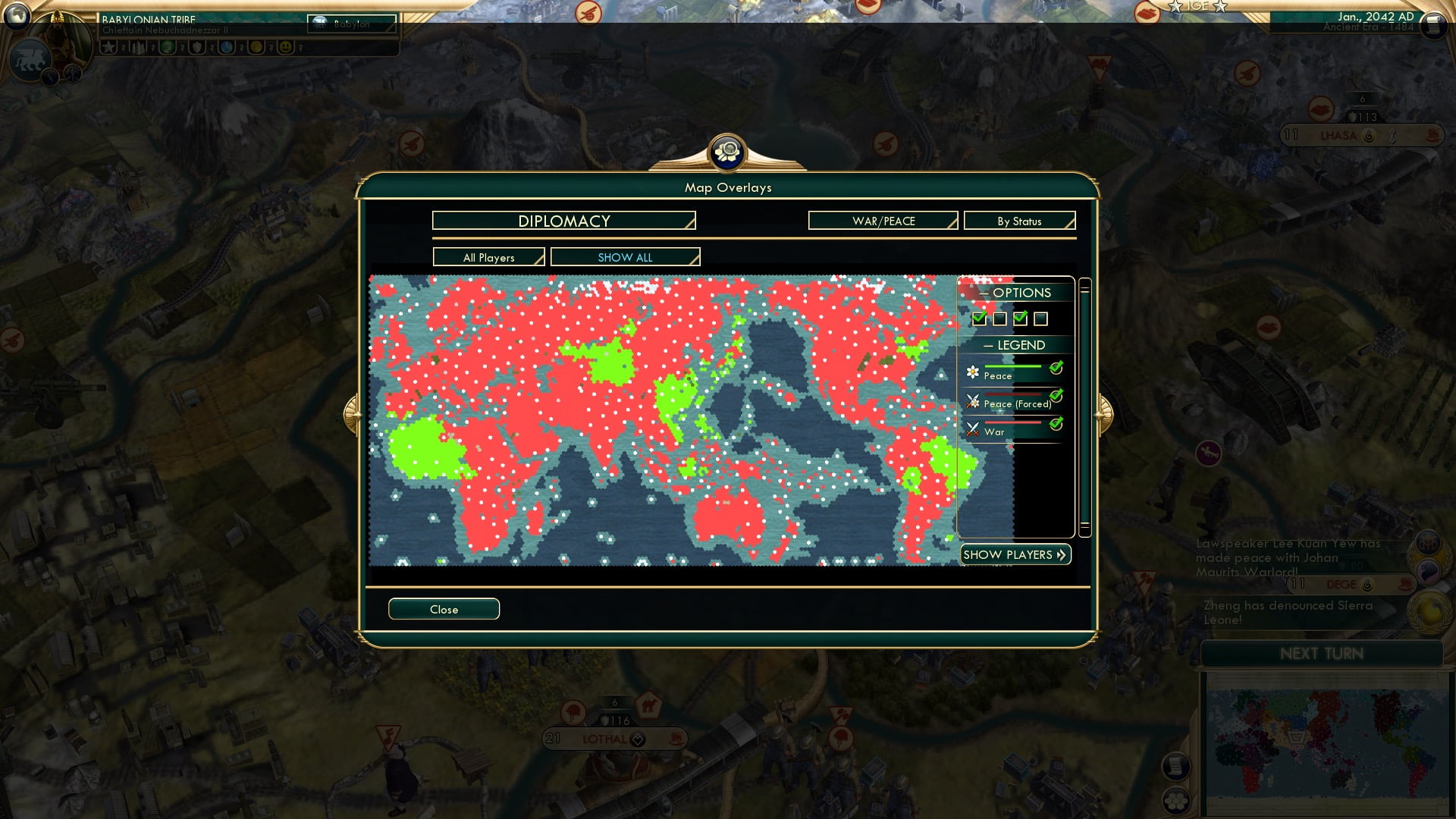 CBR In-Game Screenshot of War on the Cylinder