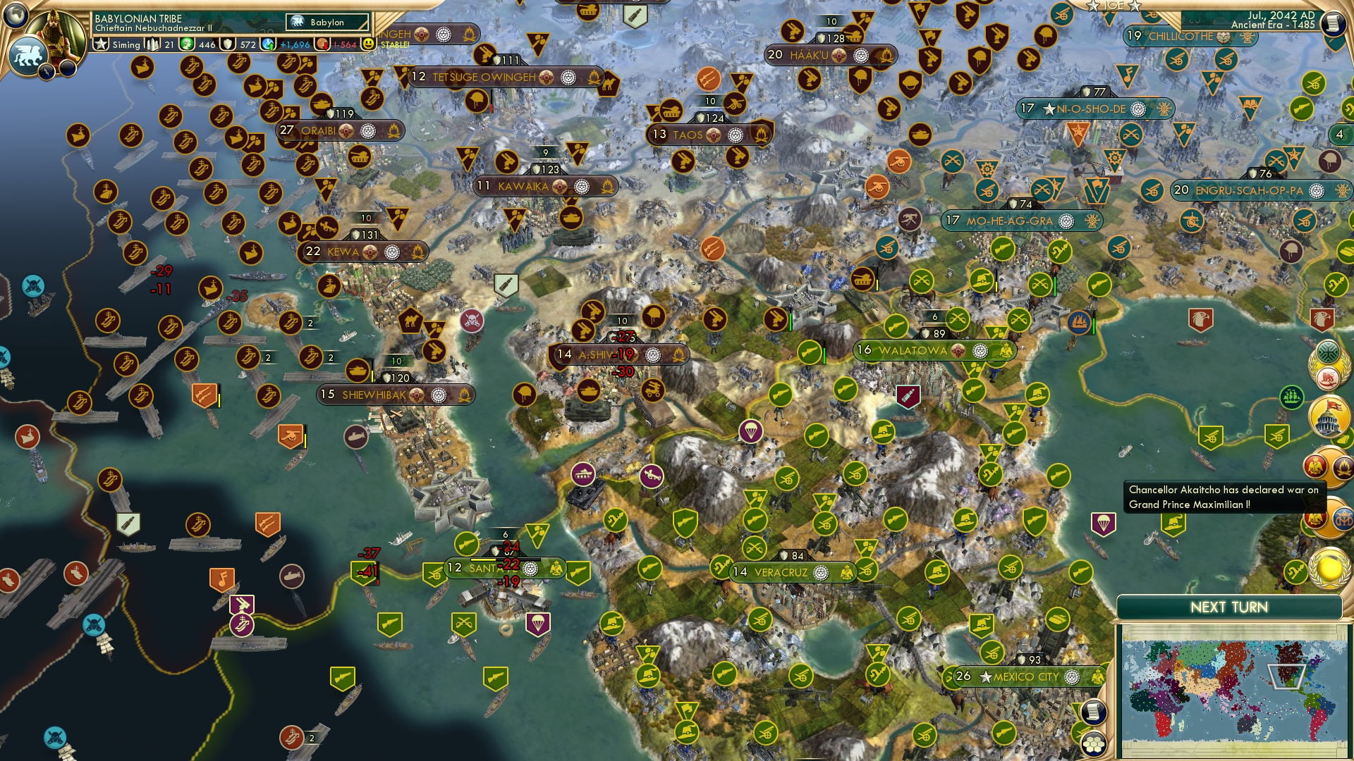 CBR In-Game Screenshot of War on Two Fronts