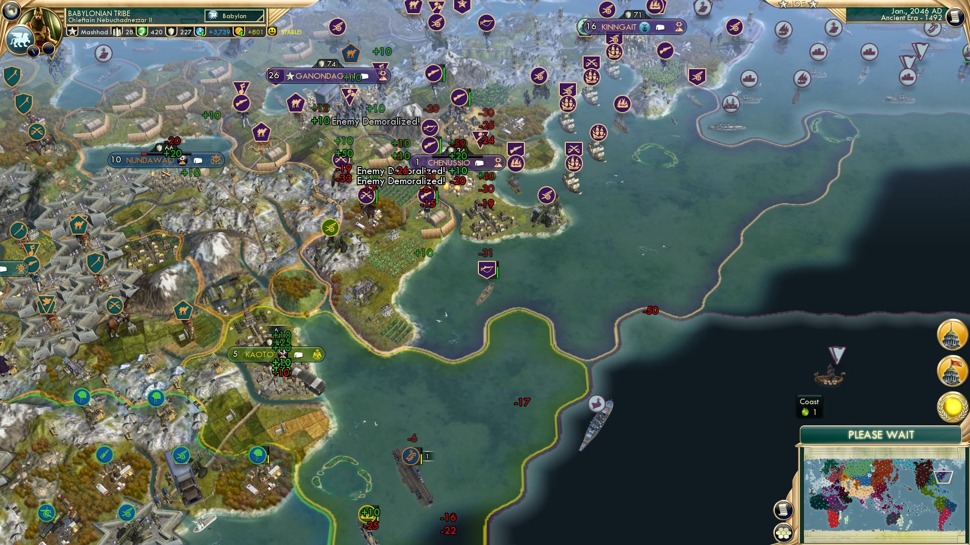 CBR In-Game Screenshot of Atlantic Chaos PT2