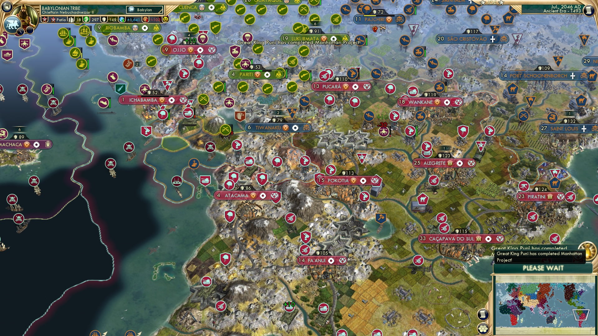 CBR In-Game Screenshot of Continental Siege PT5