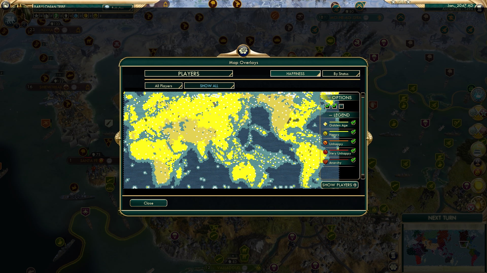 CBR In-Game Screenshot of Golden Ages