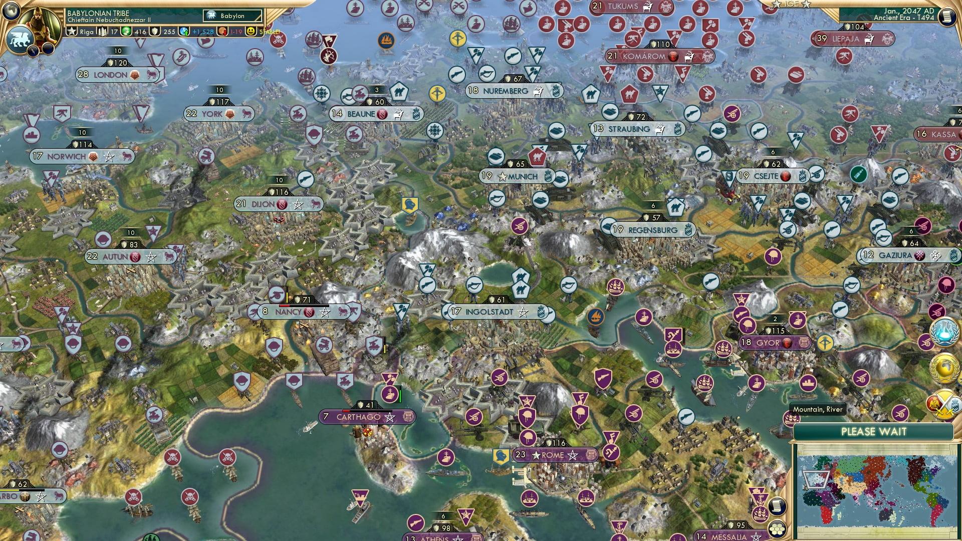 CBR In-Game Screenshot of Bavarian Interlude