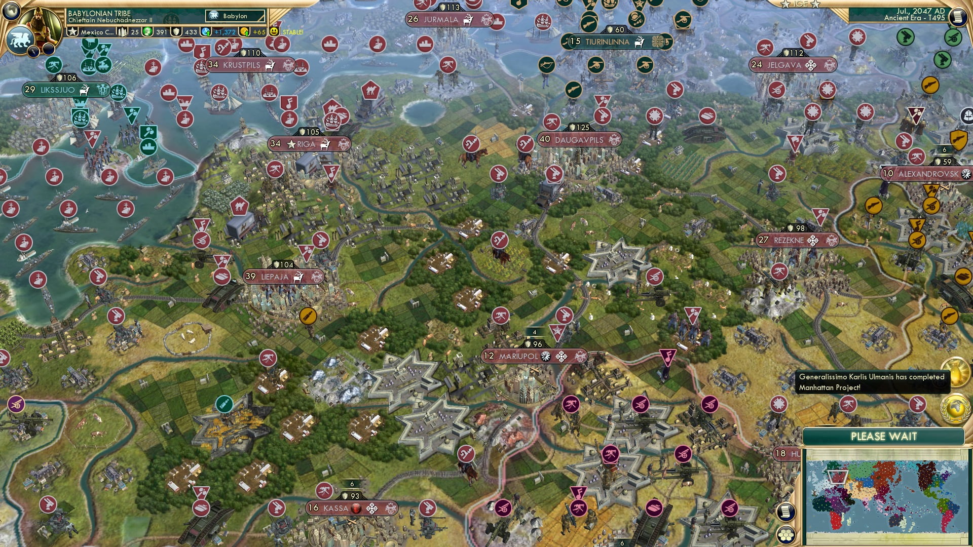 CBR In-Game Screenshot of Another state in the club