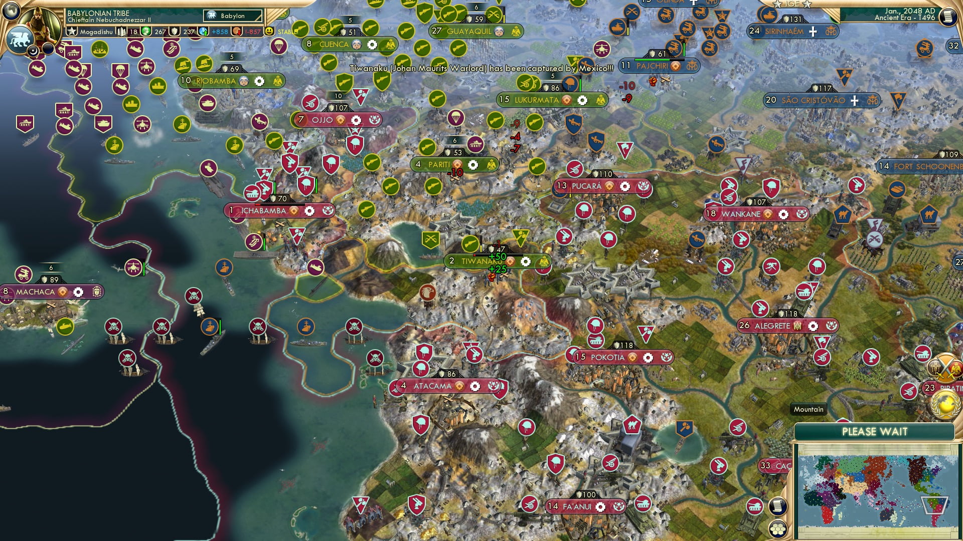 CBR In-Game Screenshot of The Southern Front PT3