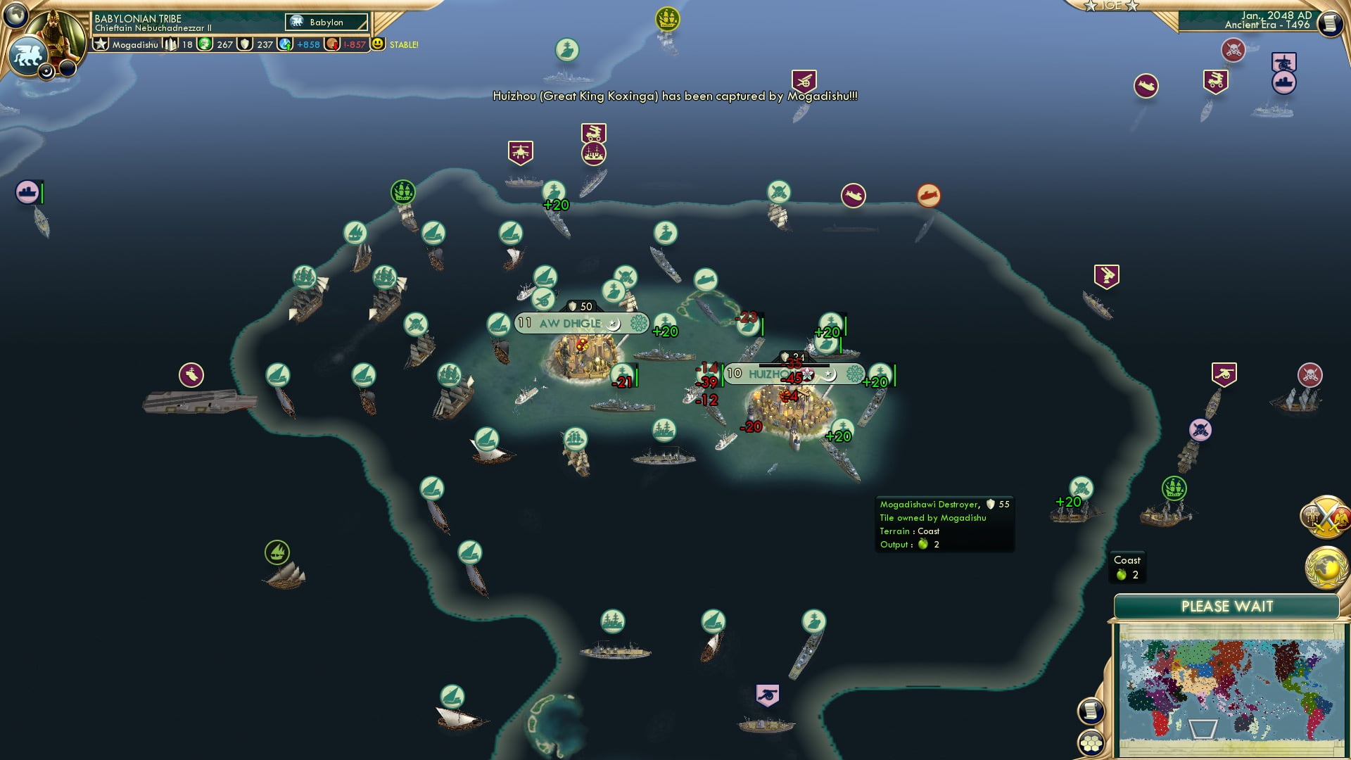 CBR In-Game Screenshot of Somewhere in the Southern Indian Ocean PT3