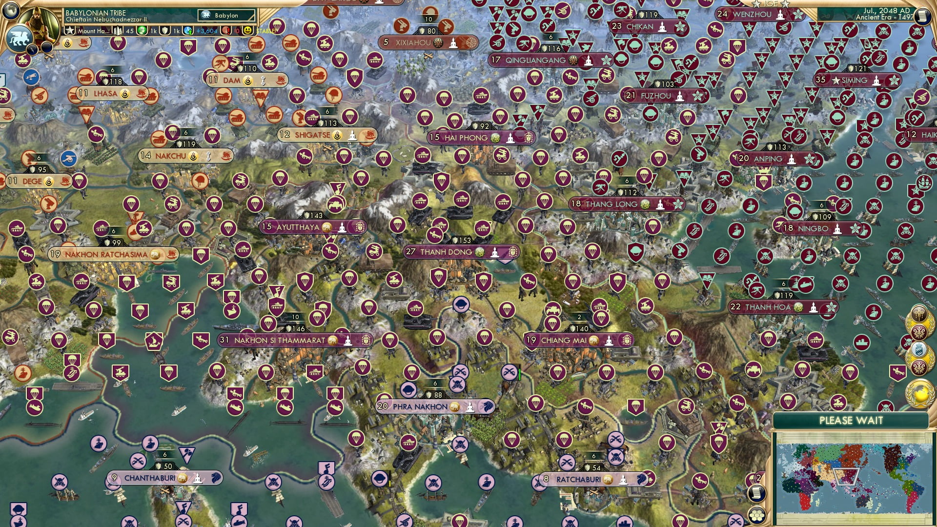 CBR In-Game Screenshot of Occupied Siam