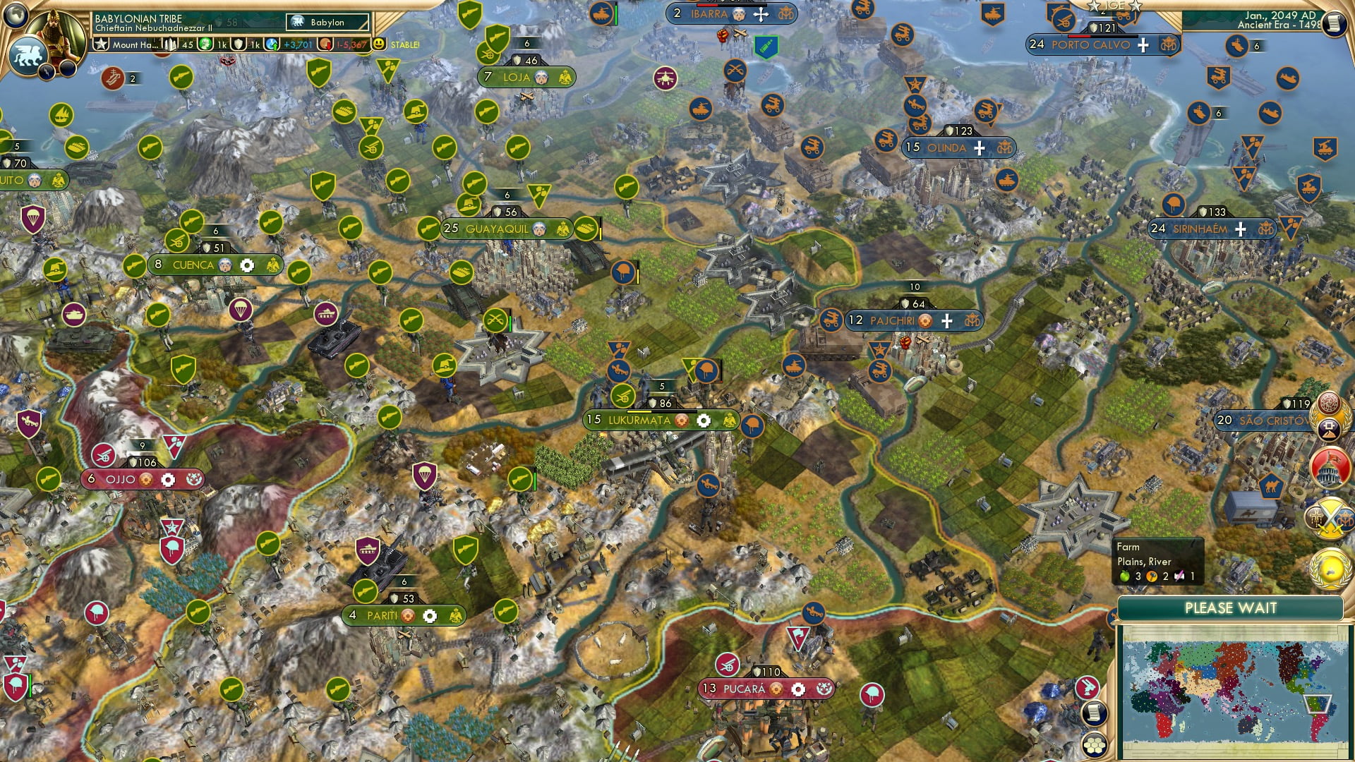 CBR In-Game Screenshot of The Southern Front PT4