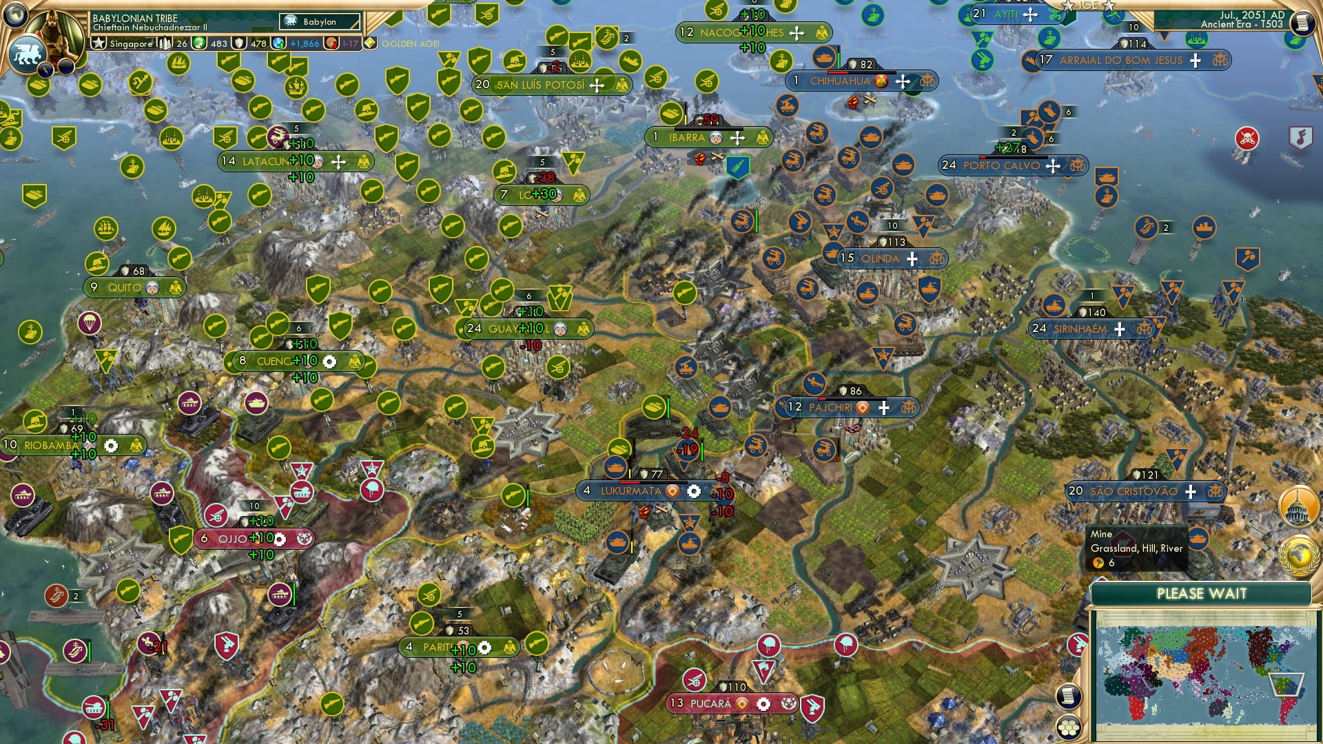 CBR In-Game Screenshot of The Southern Front PT5