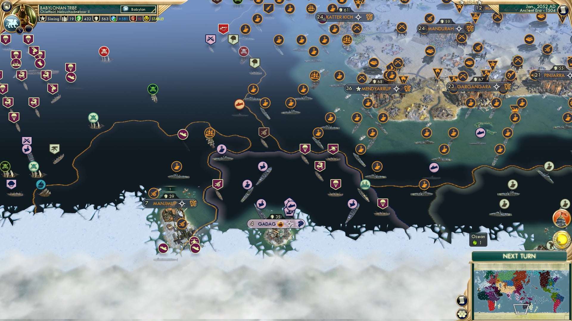 CBR In-Game Screenshot of Antarctica