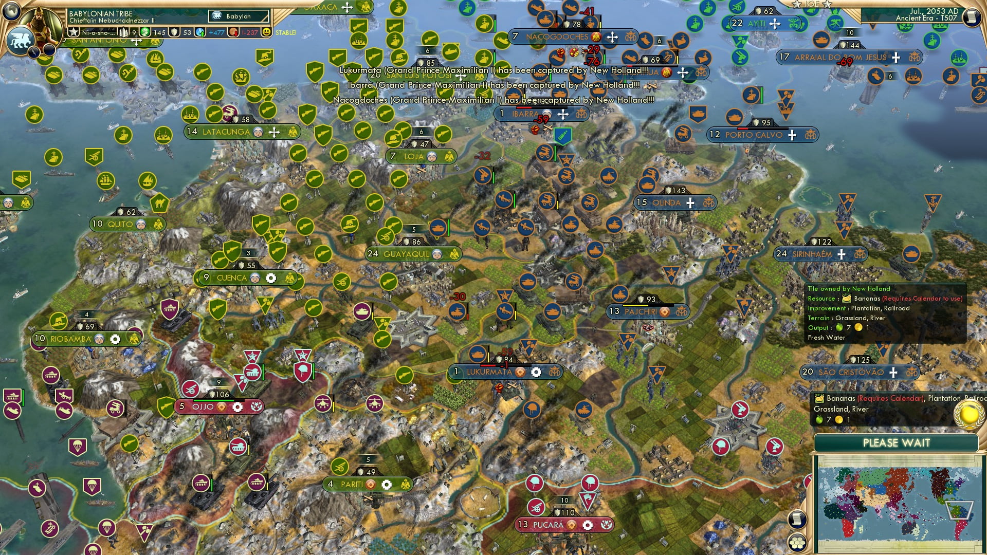 CBR In-Game Screenshot of The Southern Front PT7