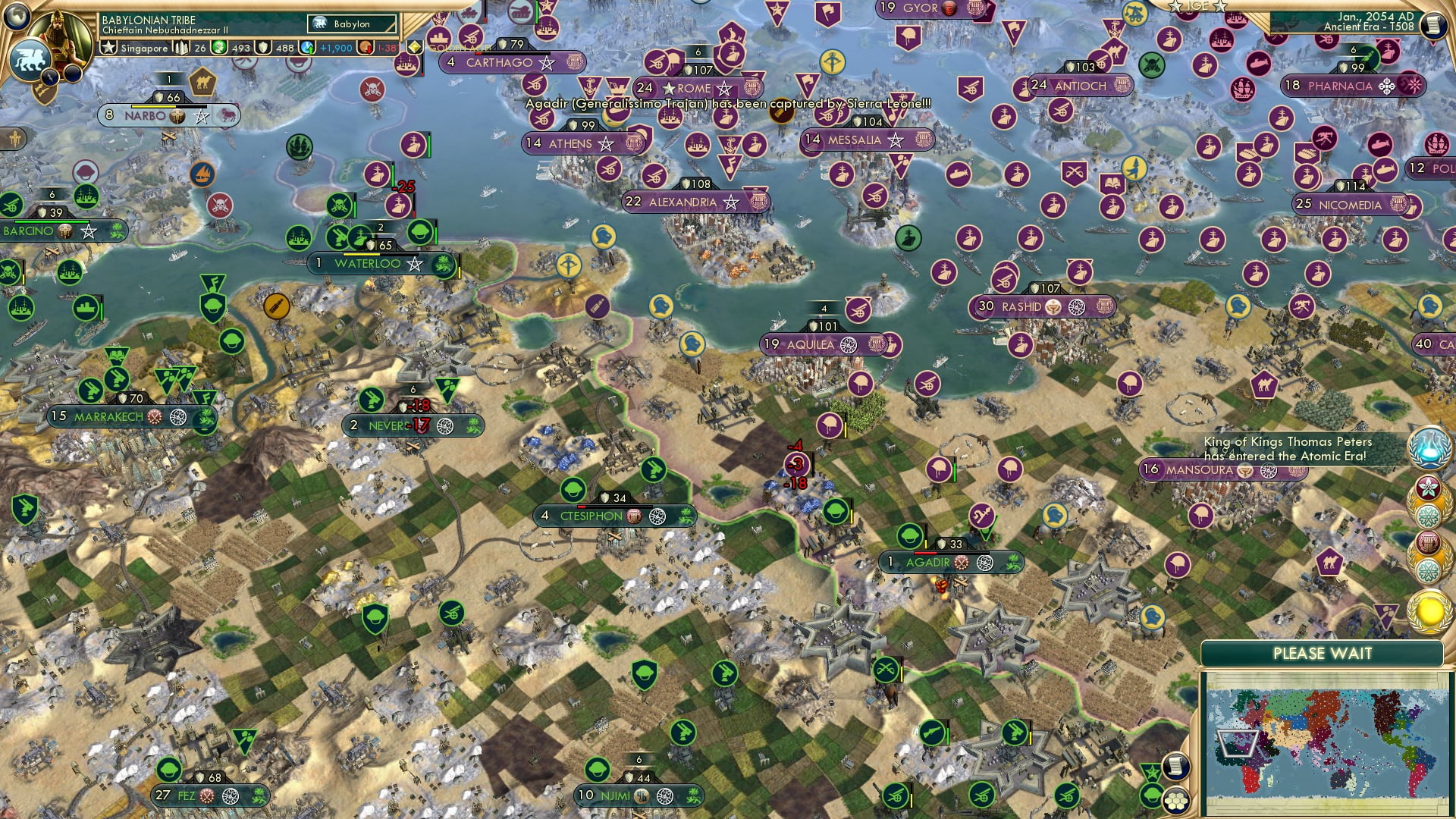 CBR In-Game Screenshot of The Second Mediterranean War PT3