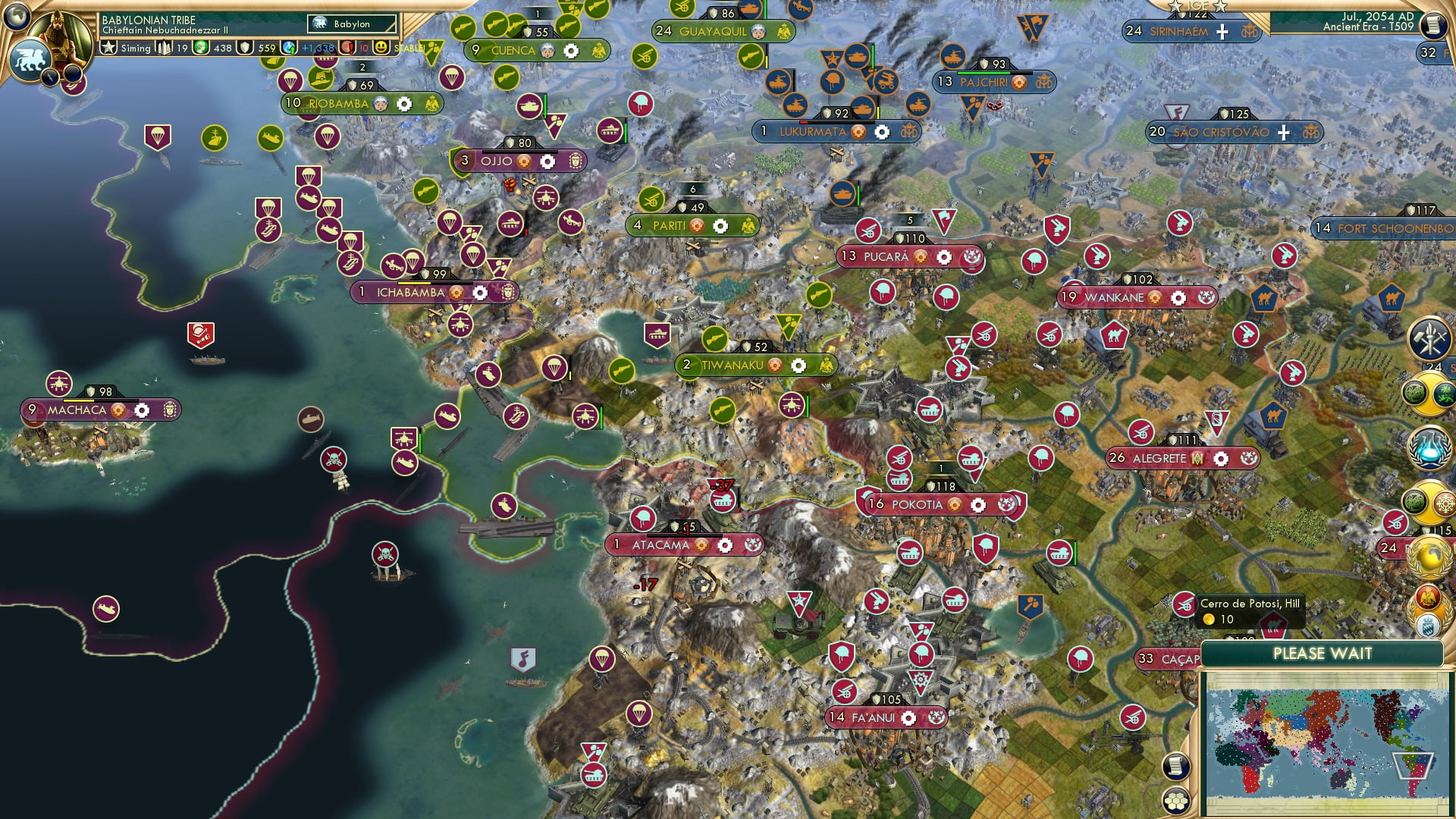 CBR In-Game Screenshot of Continental Siege PT9