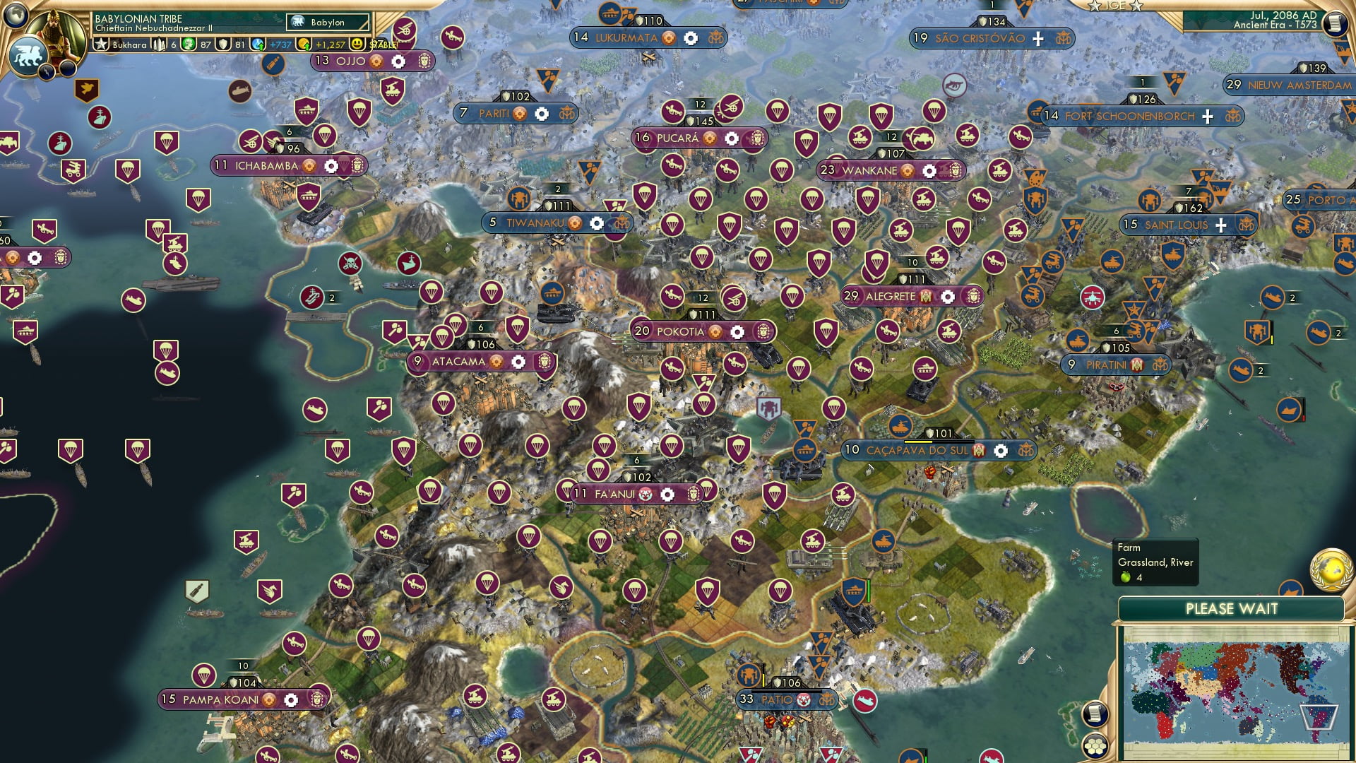 CBR In-Game Screenshot of Worried Words of a Warrior