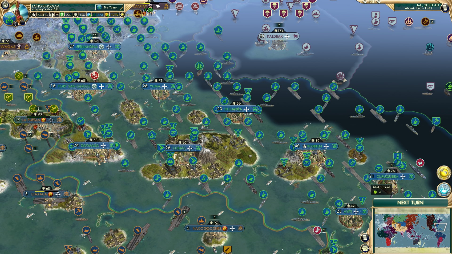 CBR In-Game Screenshot of So Far from God, so Close to New Holland, Wahgi, & the Yellowknives.