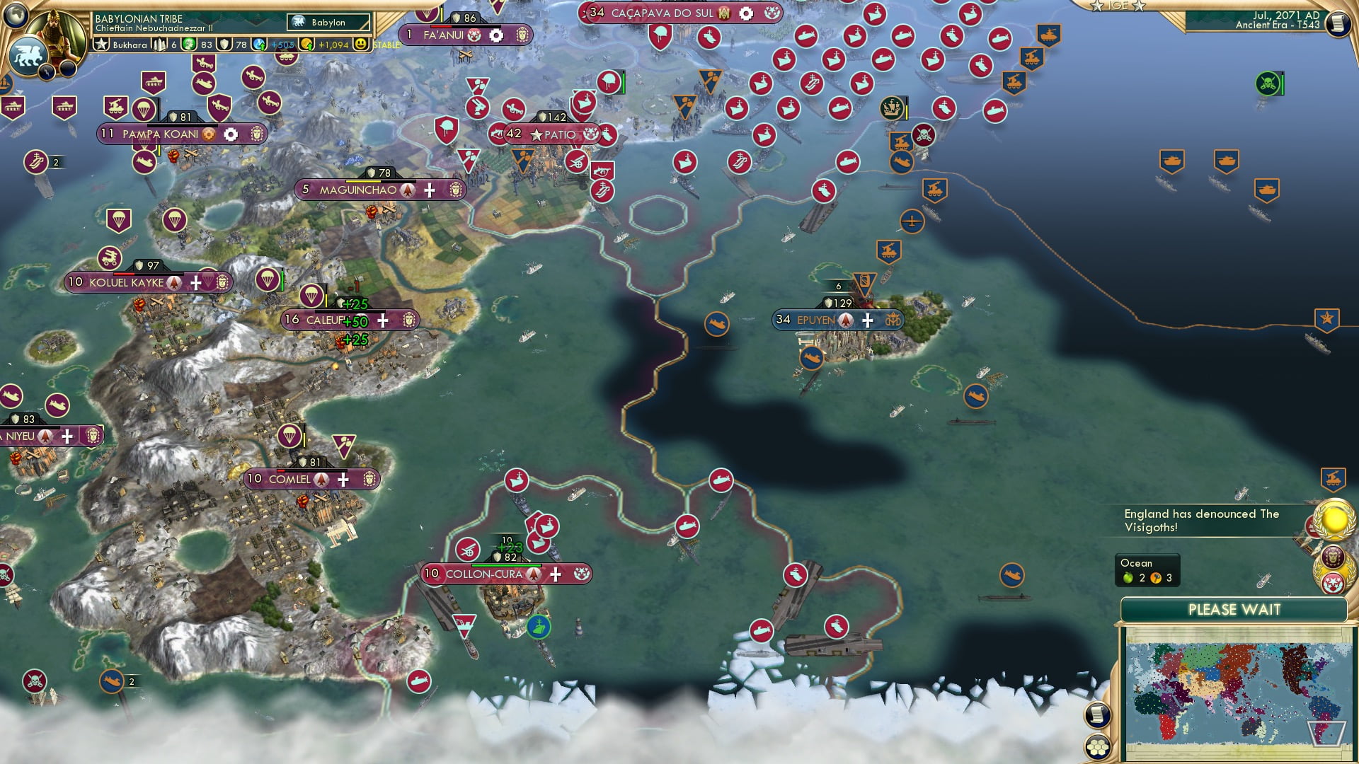 CBR In-Game Screenshot of Denunciation