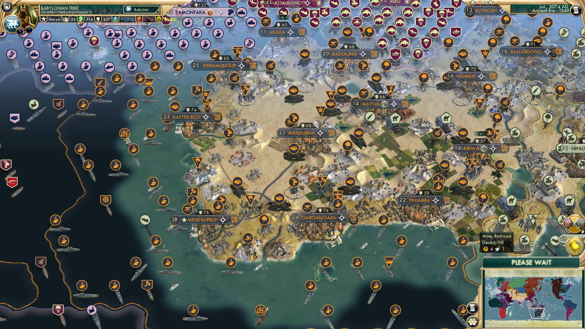 CBR In-Game Screenshot of Full Noon