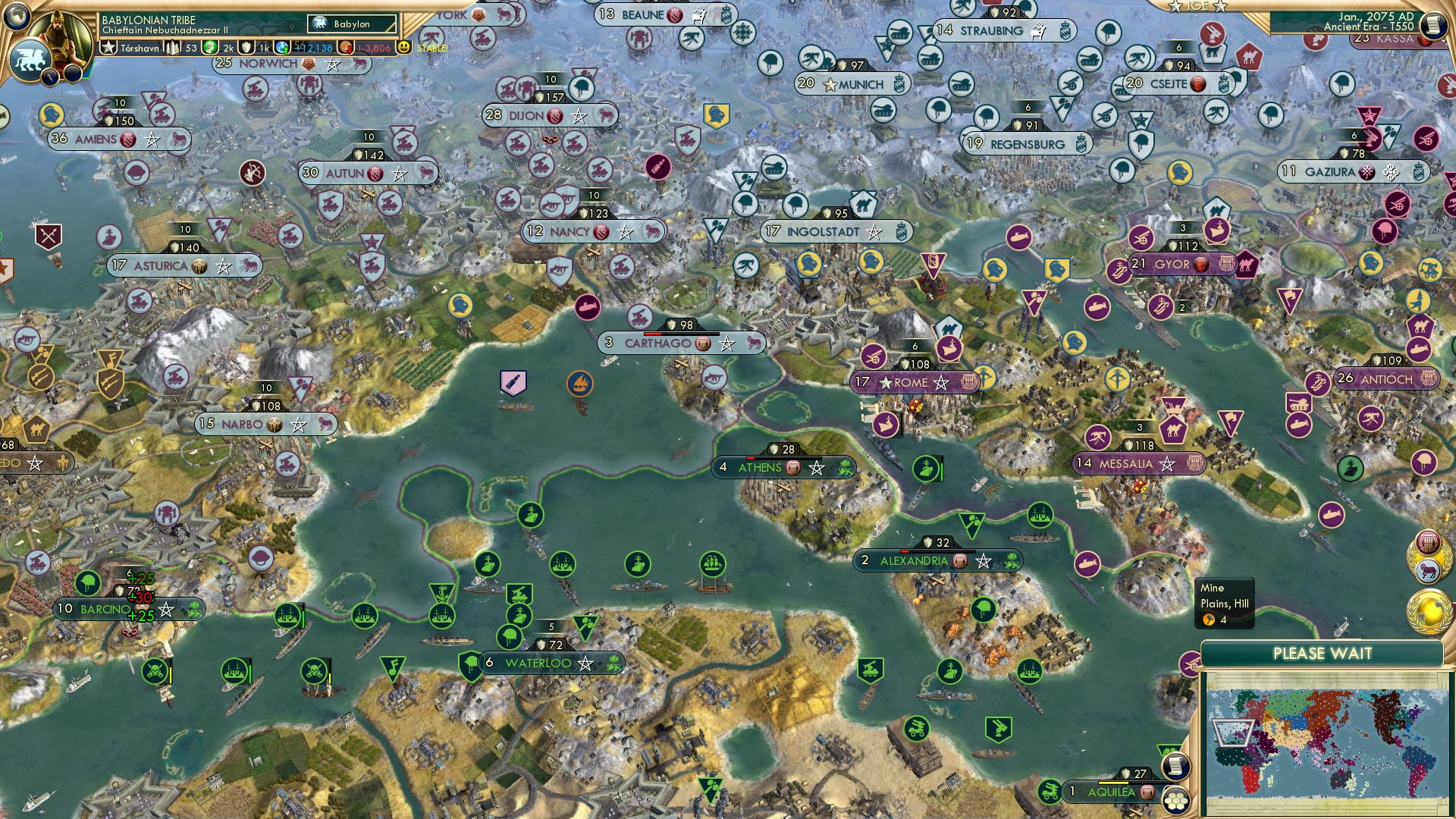 CBR In-Game Screenshot of A Price for Peace