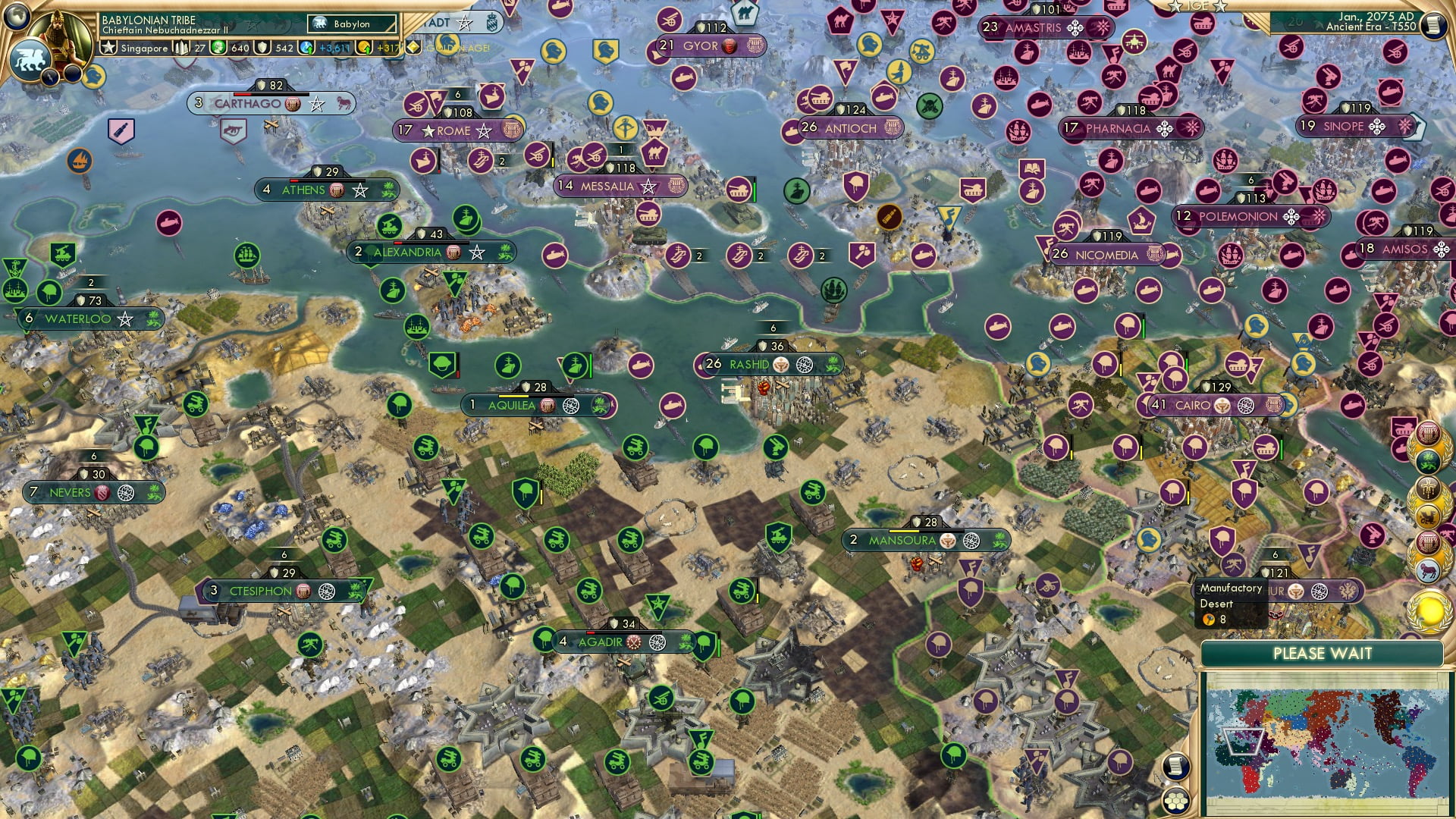 CBR In-Game Screenshot of Man’s Sore