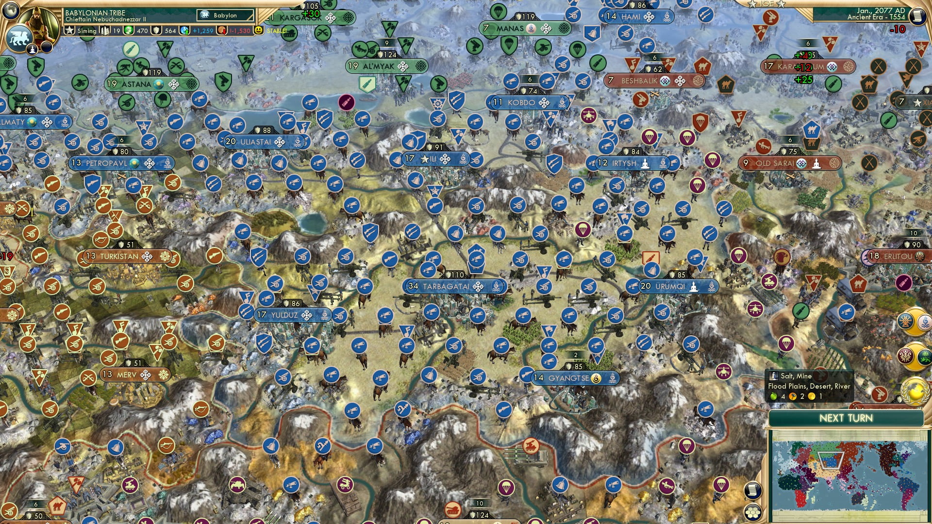 CBR In-Game Screenshot of You’d think it’d be a Rarity to find ponies at this point of the game.