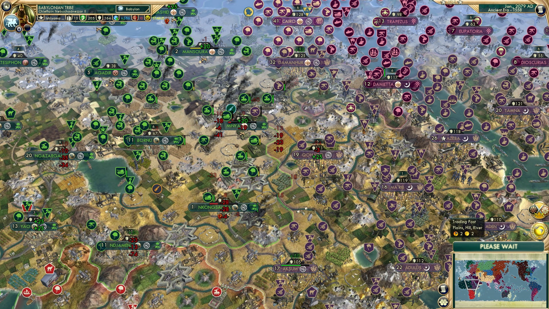 CBR In-Game Screenshot of Trying to Kill Time