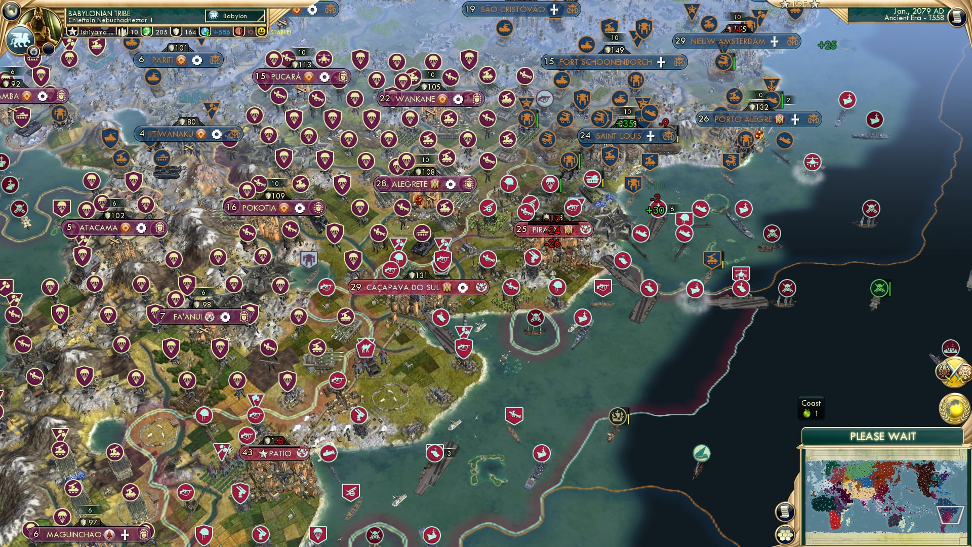 CBR In-Game Screenshot of A Caca Situation