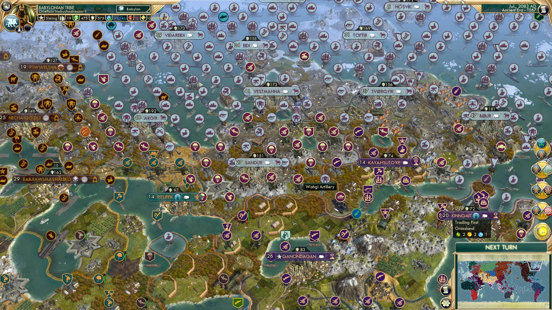 CBR In-Game Screenshot of Produce some more units maybe?