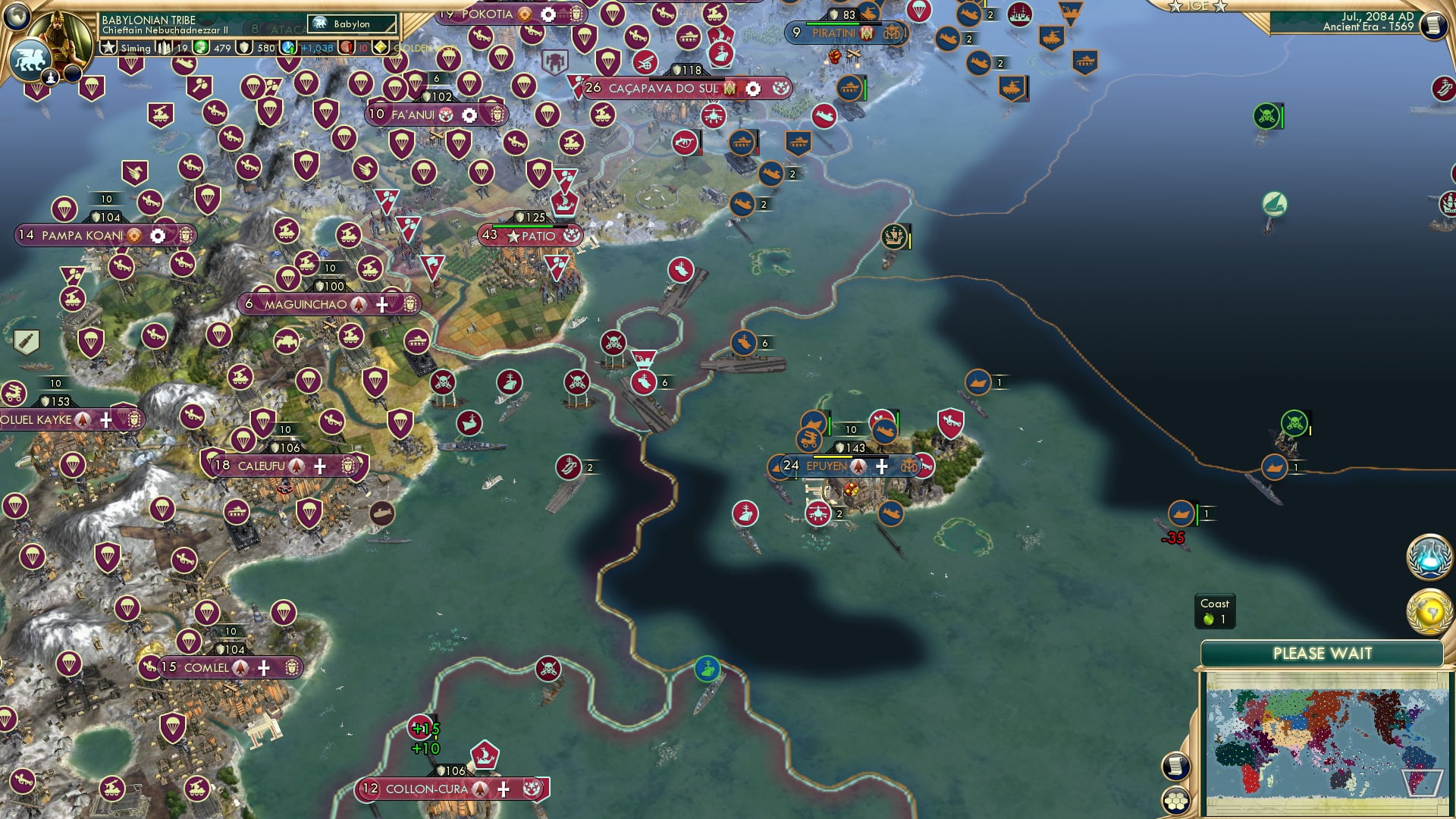 CBR In-Game Screenshot of Going sul