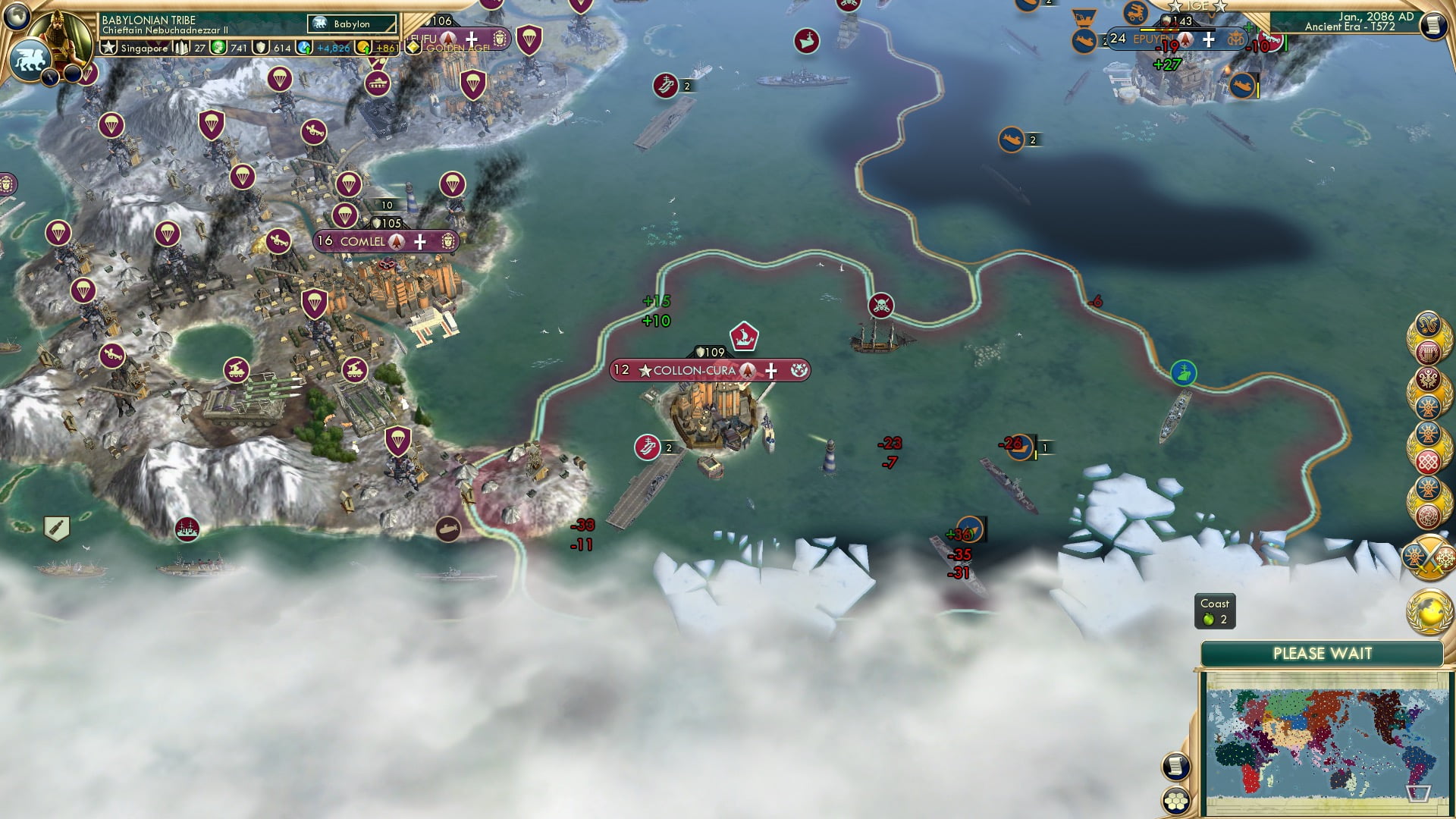 CBR In-Game Screenshot of The Final Battle