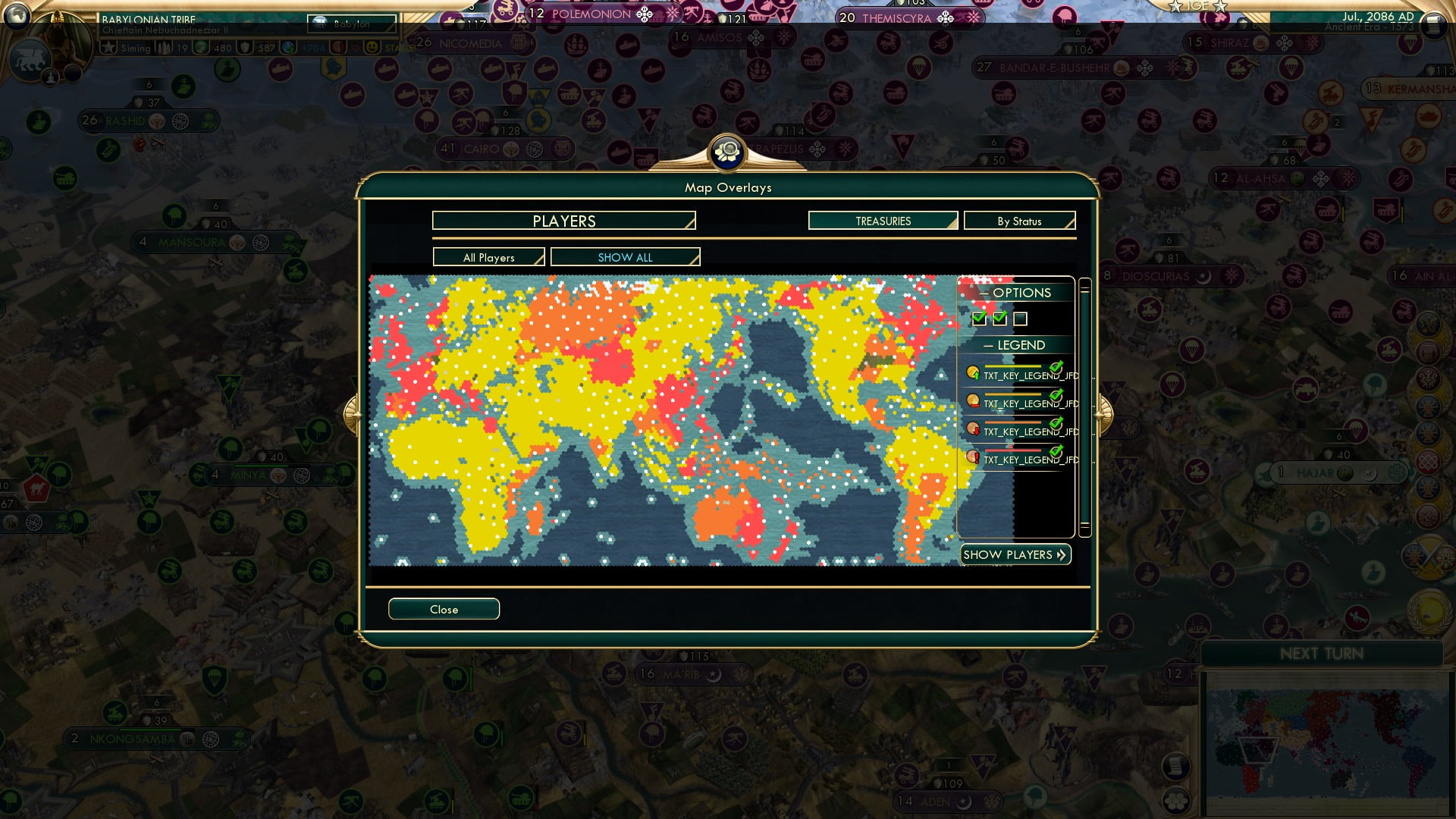 CBR In-Game Screenshot of Money money money…