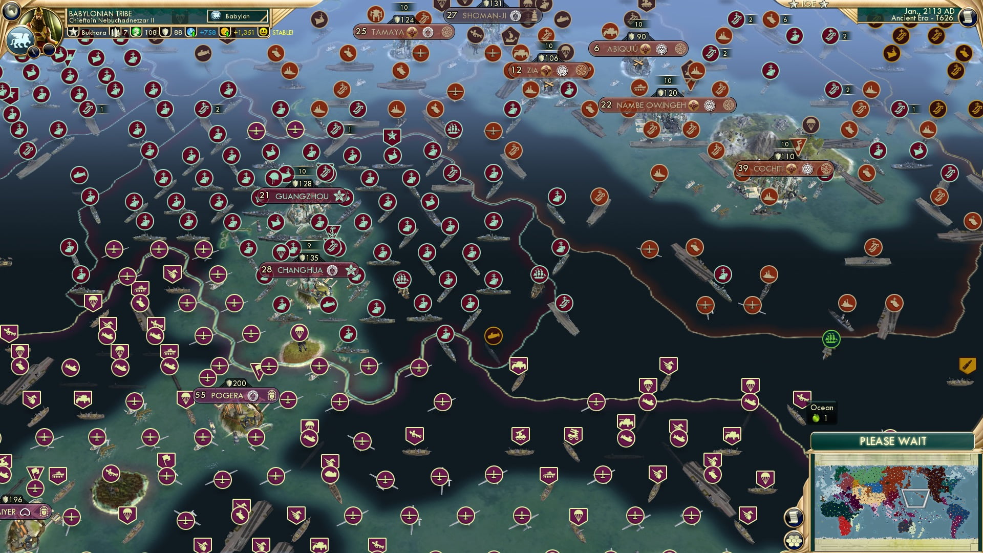 CBR In-Game Screenshot of Zheng Sandwich