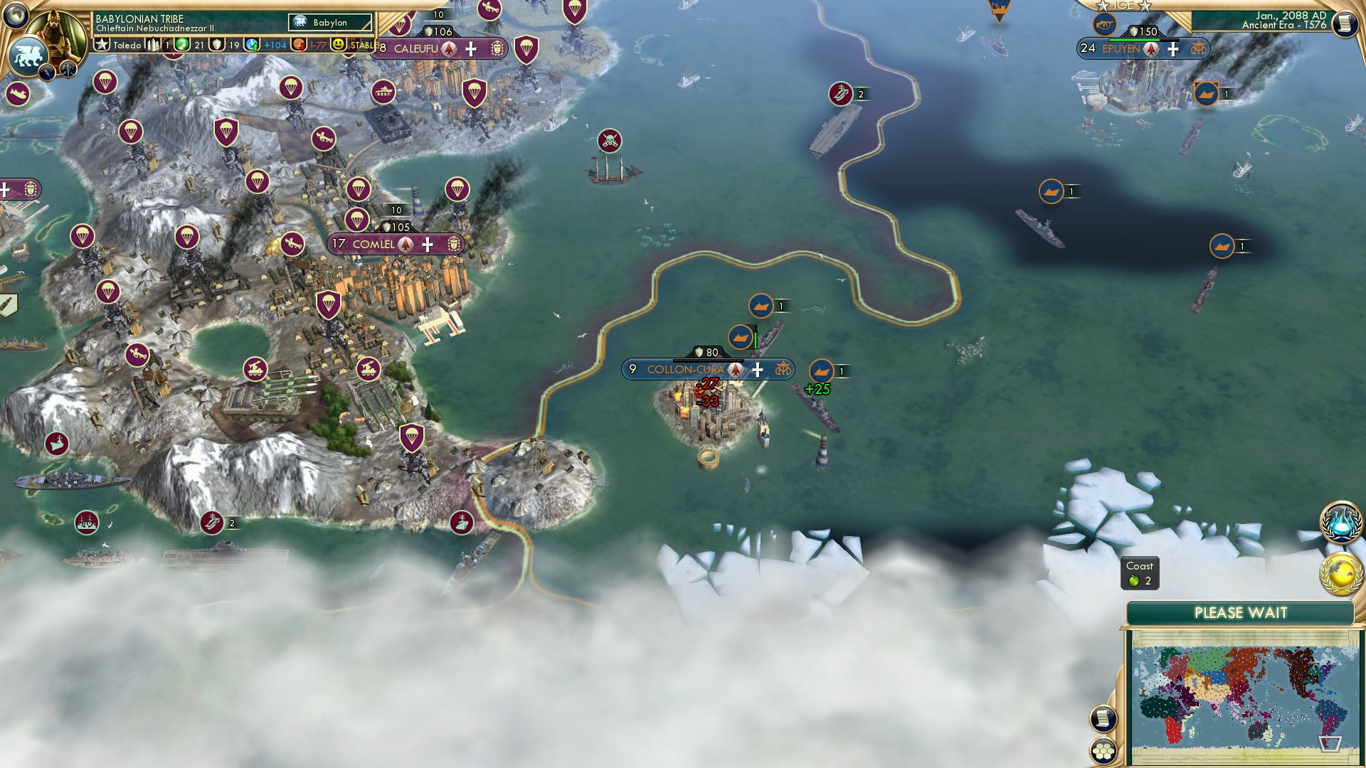 CBR In-Game Screenshot of The Babylonians Weep