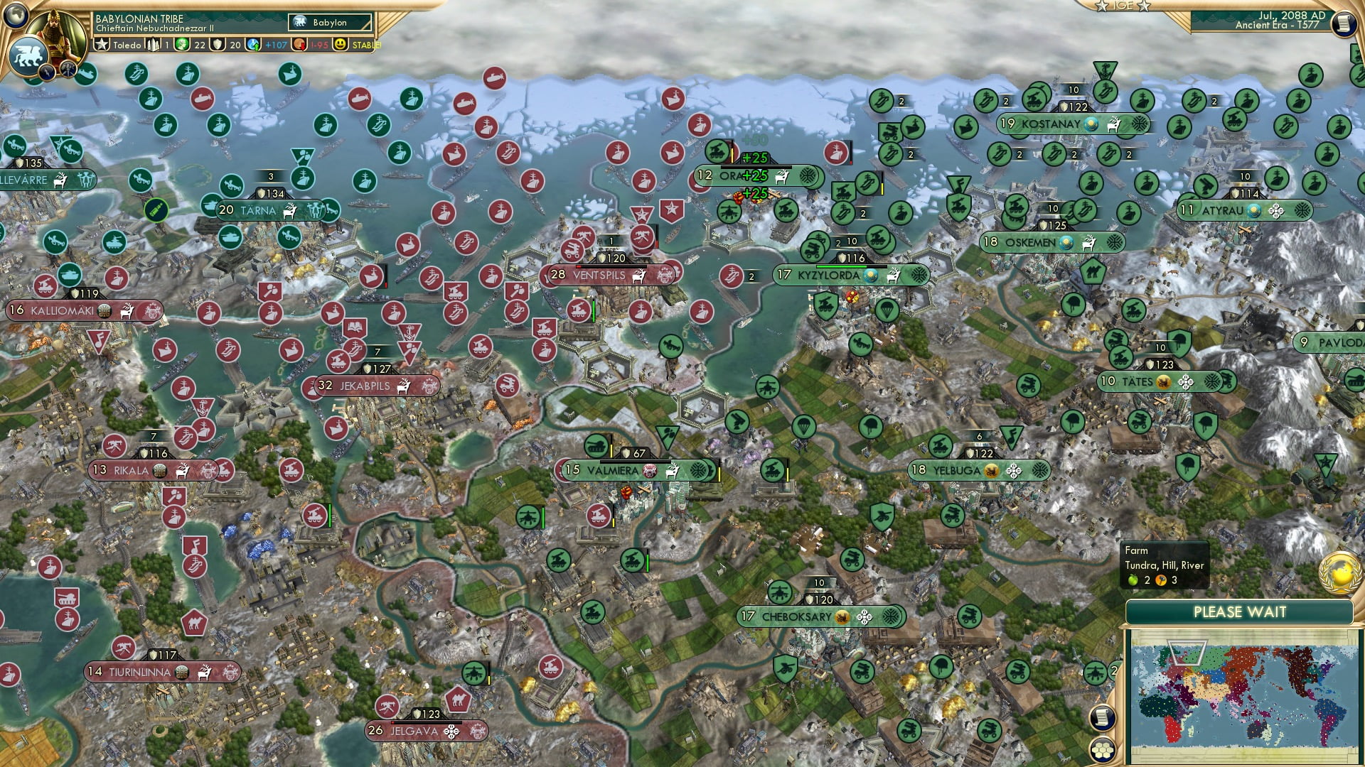 CBR In-Game Screenshot of Two-pronged