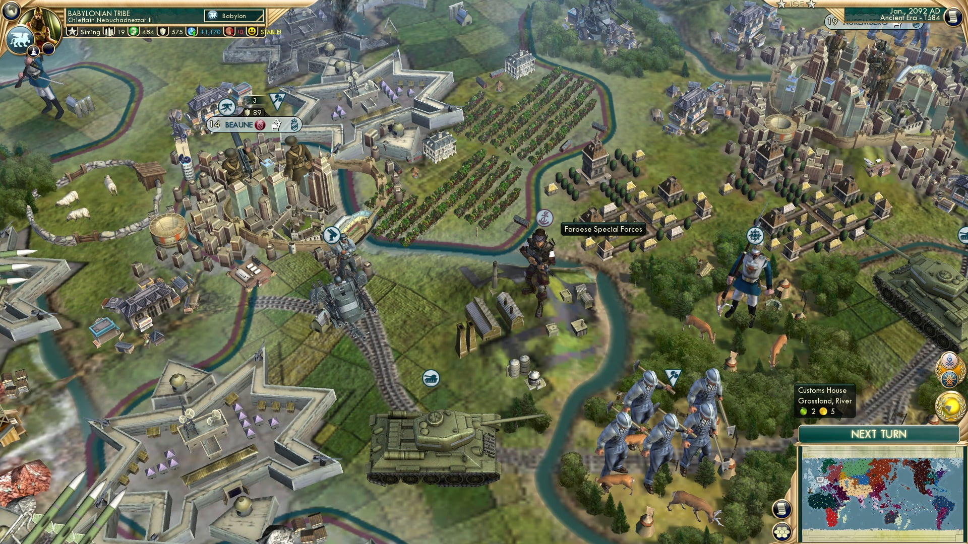 CBR In-Game Screenshot of Give a man a fish, he’ll eat for a day. Teach a man to fire an assault rifle, and hoo boy we eatin’ now!