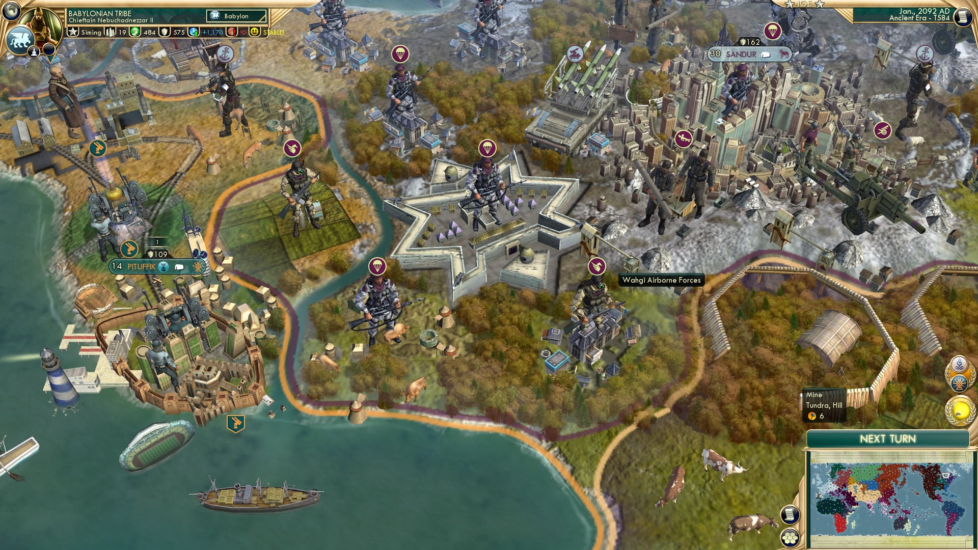 CBR In-Game Screenshot of Pure Grit and Bankruptcy