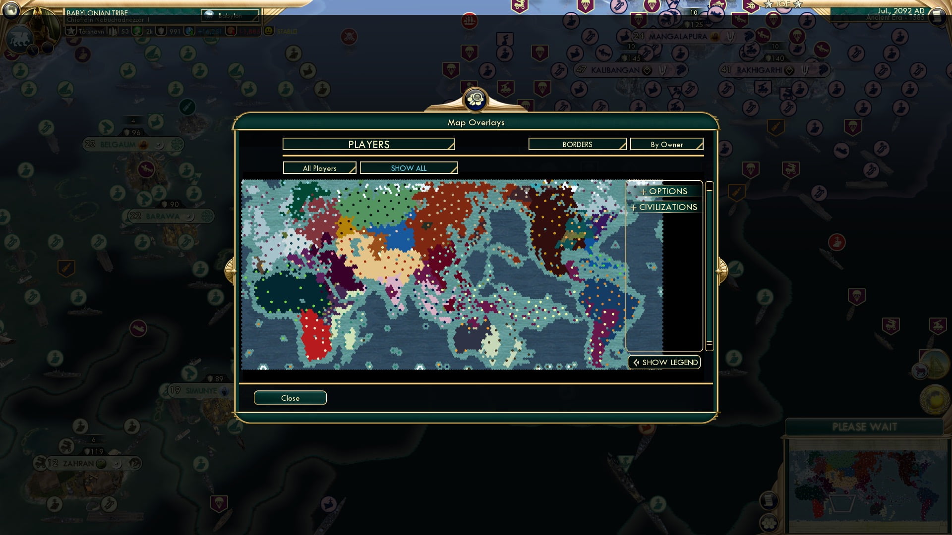 CBR In-Game Screenshot of Let me Hit the Map Real Quick