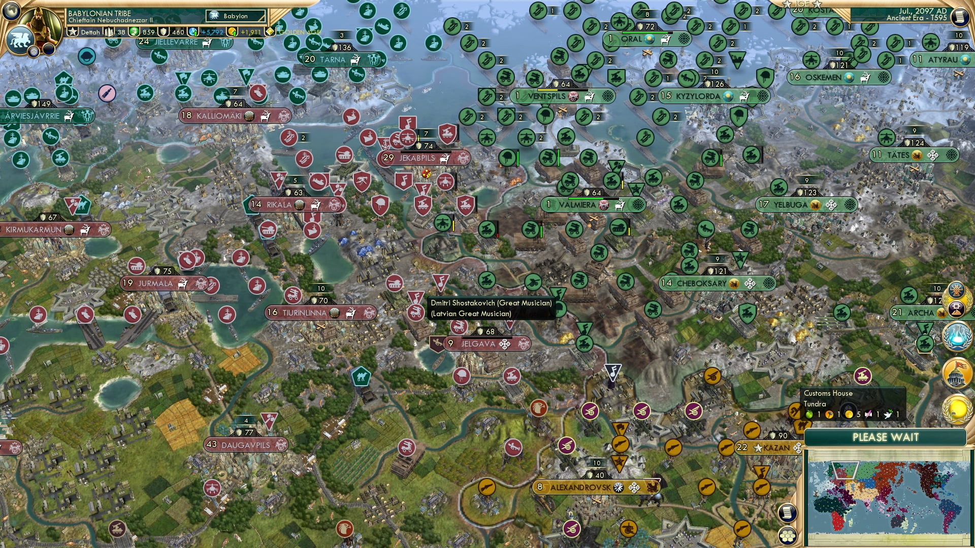 CBR In-Game Screenshot of Op.45