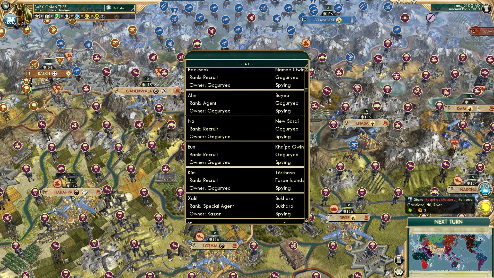 CBR In-Game Screenshot of Offensive Spying