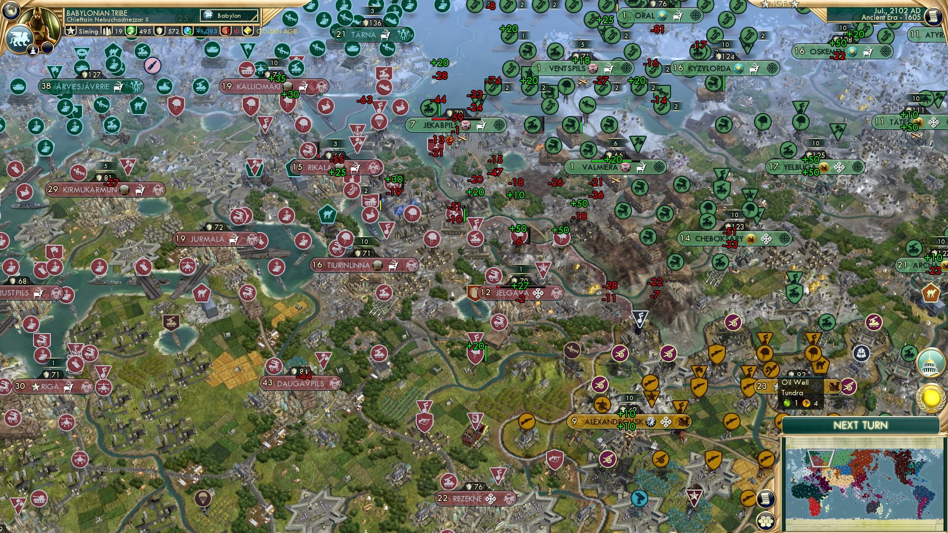 CBR In-Game Screenshot of A Single, Contested Step