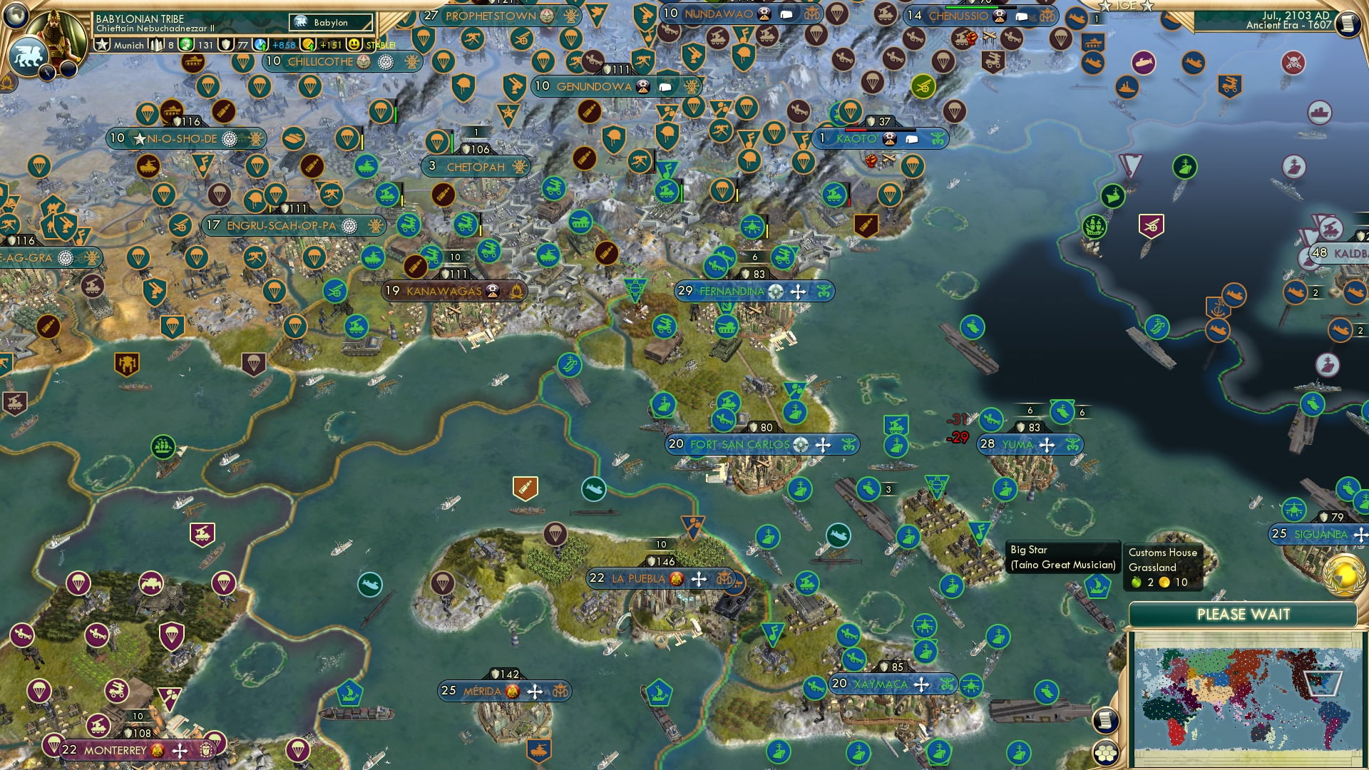 CBR In-Game Screenshot of Big Star, Big War